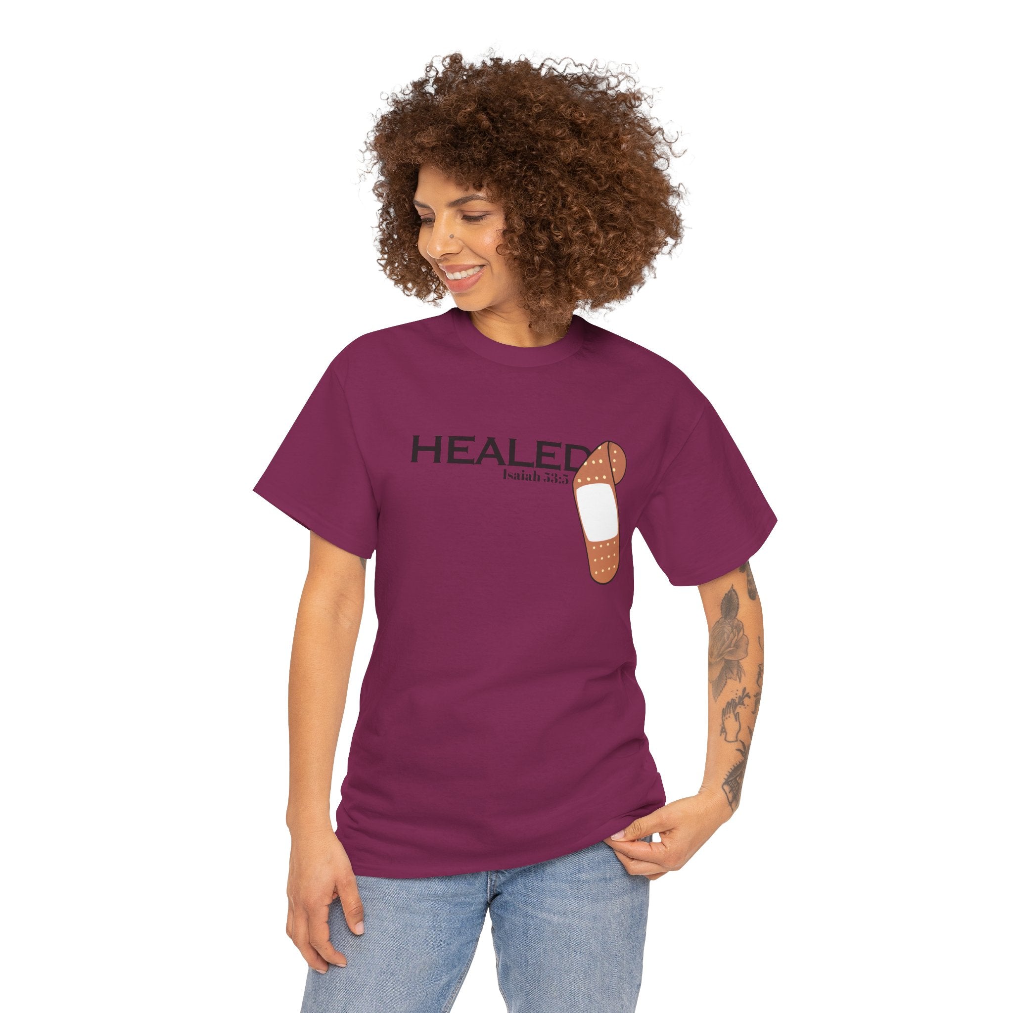 Healing Is Done Isaiah 53:5 T-shirt