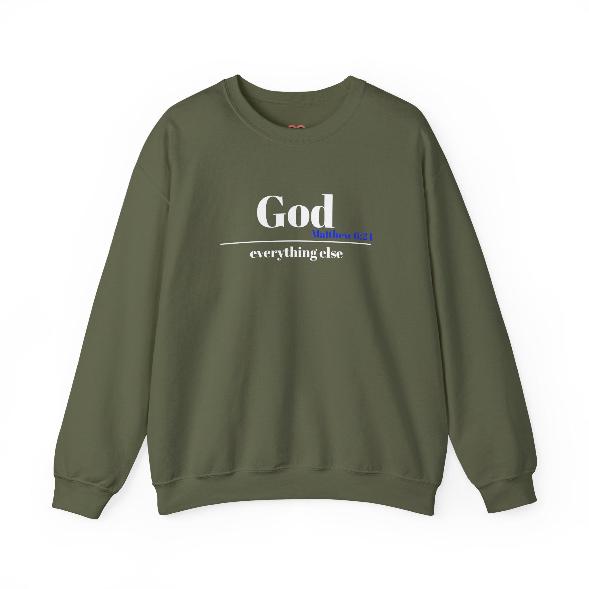 God Then Everything Else Crewneck Sweatshirt