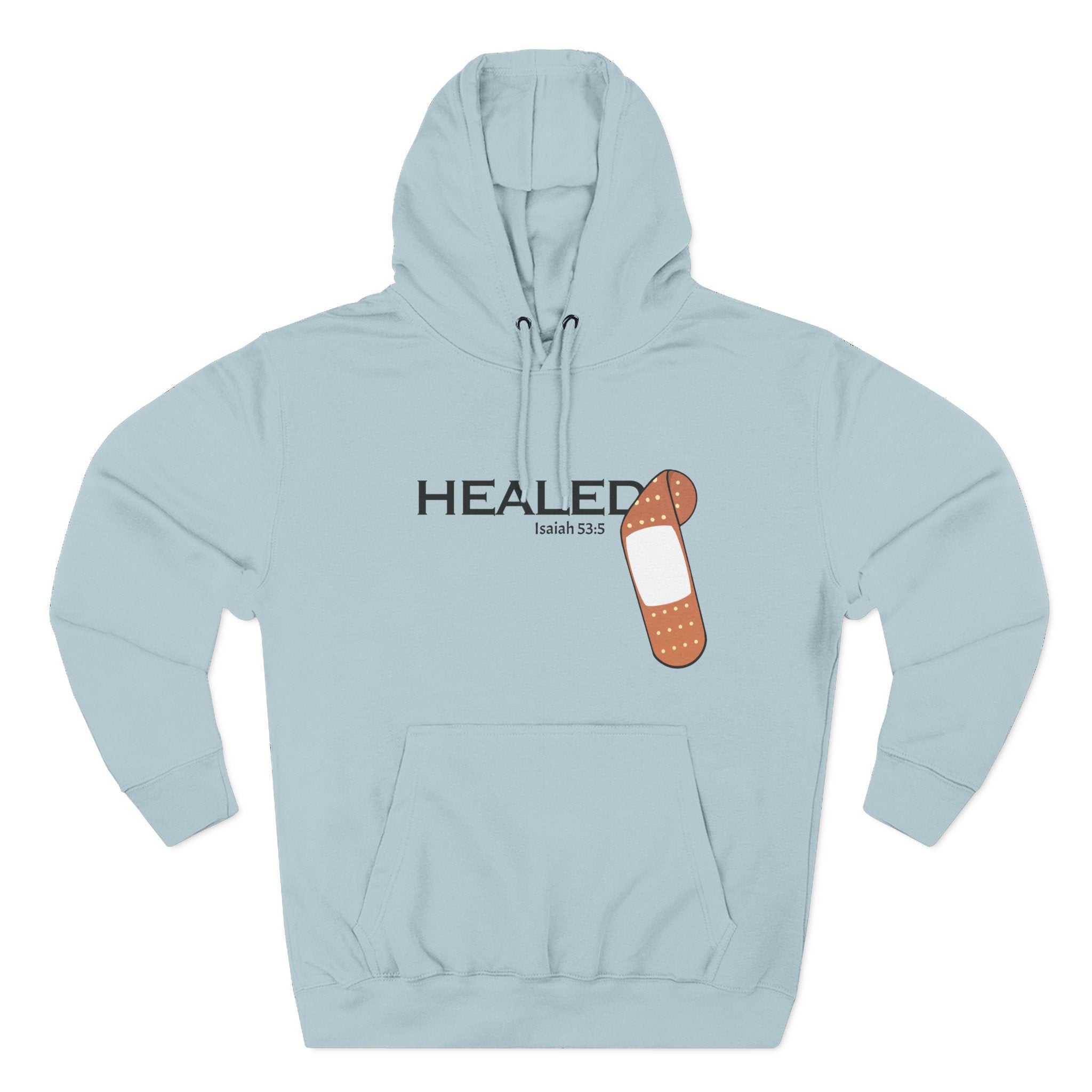 Healing Is Done - Isaiah 53:5 Unisex Fleece Hoodie