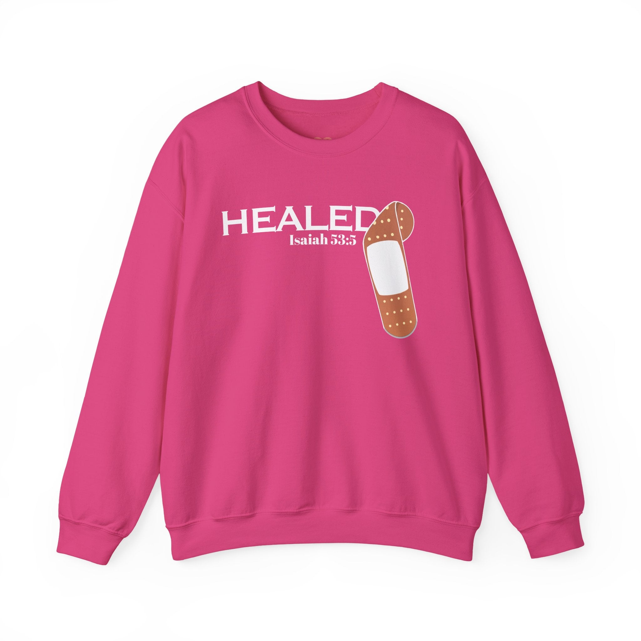 Healing Is Done- Isaiah 53:5 Unisex Sweatshirt