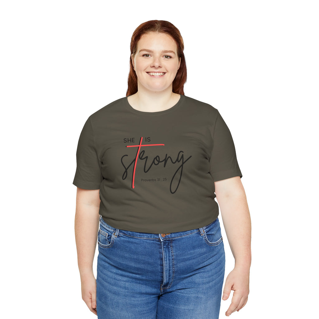 She Is Strong - Women’s Strength Tee