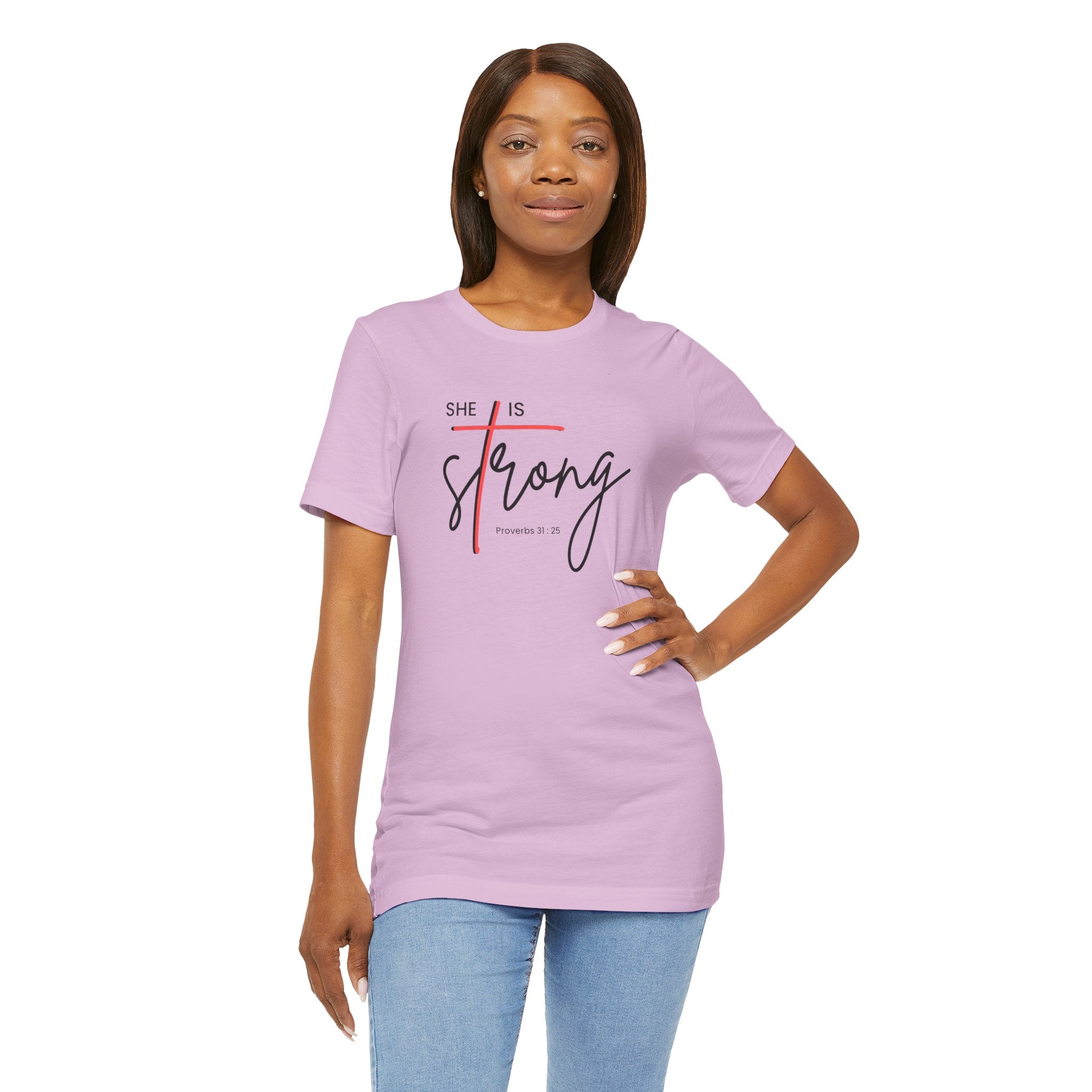 She Is Strong - Women’s Strength Tee