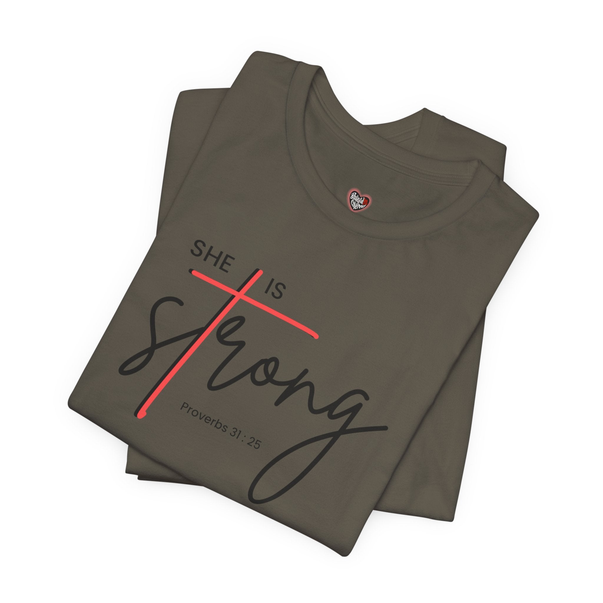 She Is Strong - Women’s Strength Tee