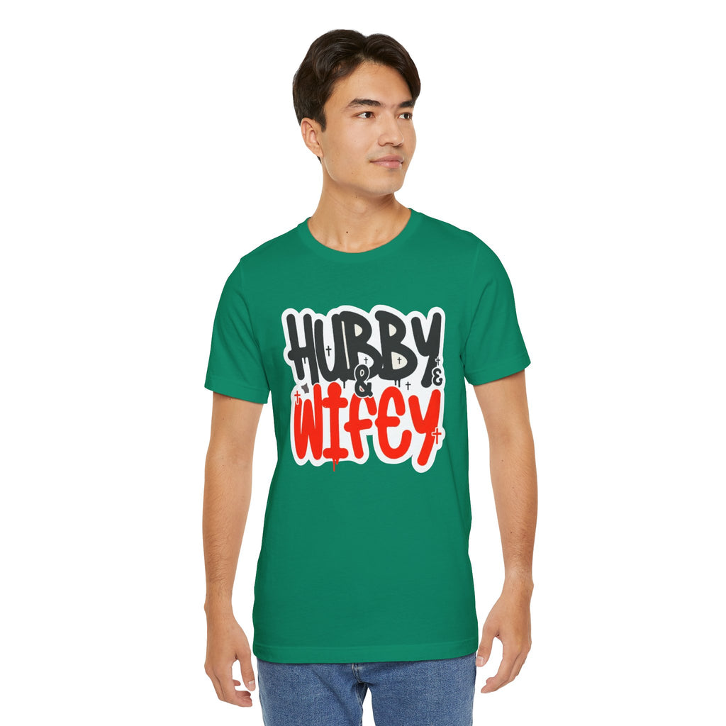Hubby & Wifey Cute Couple’s Tee