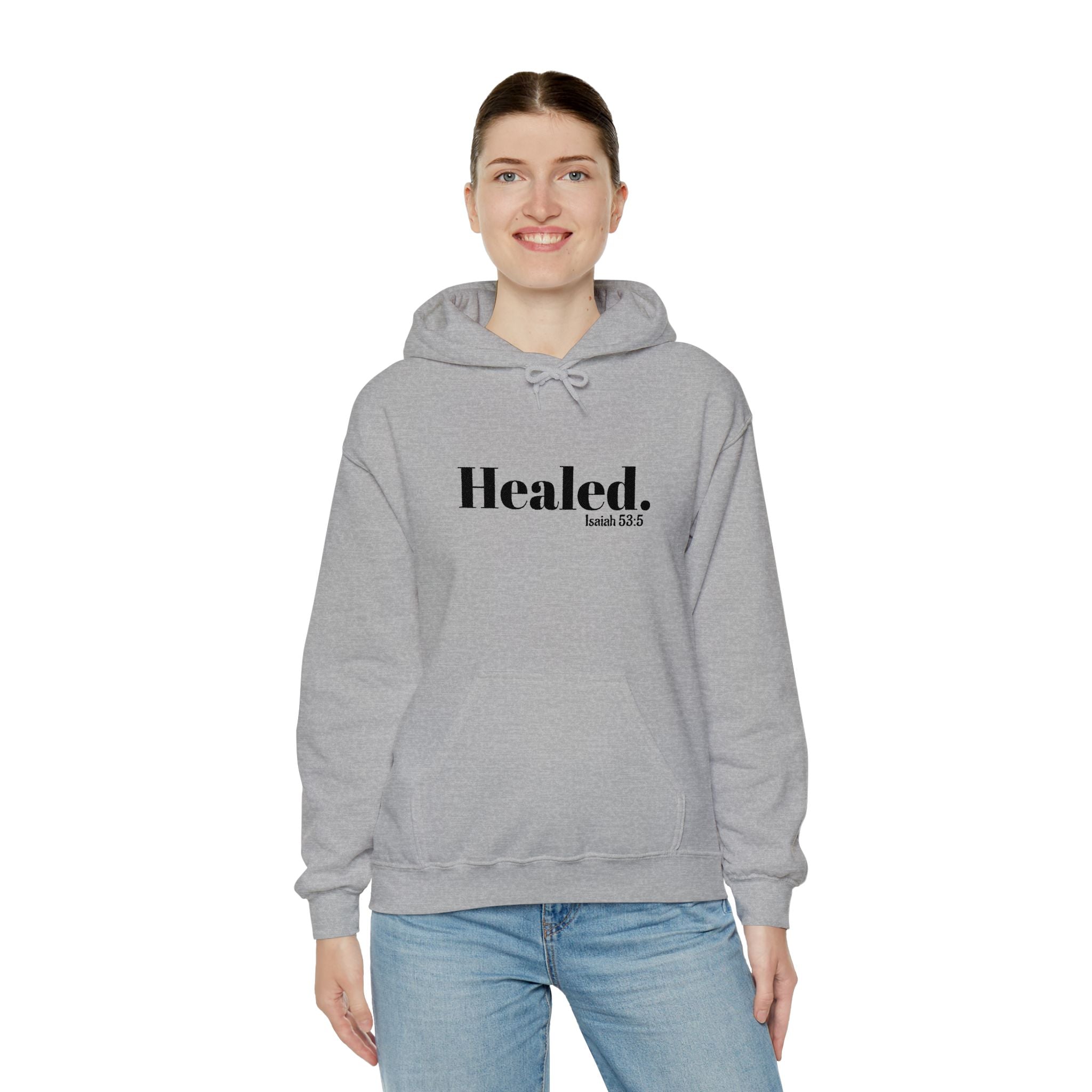 Healed. And Renewed Unisex Hoodie