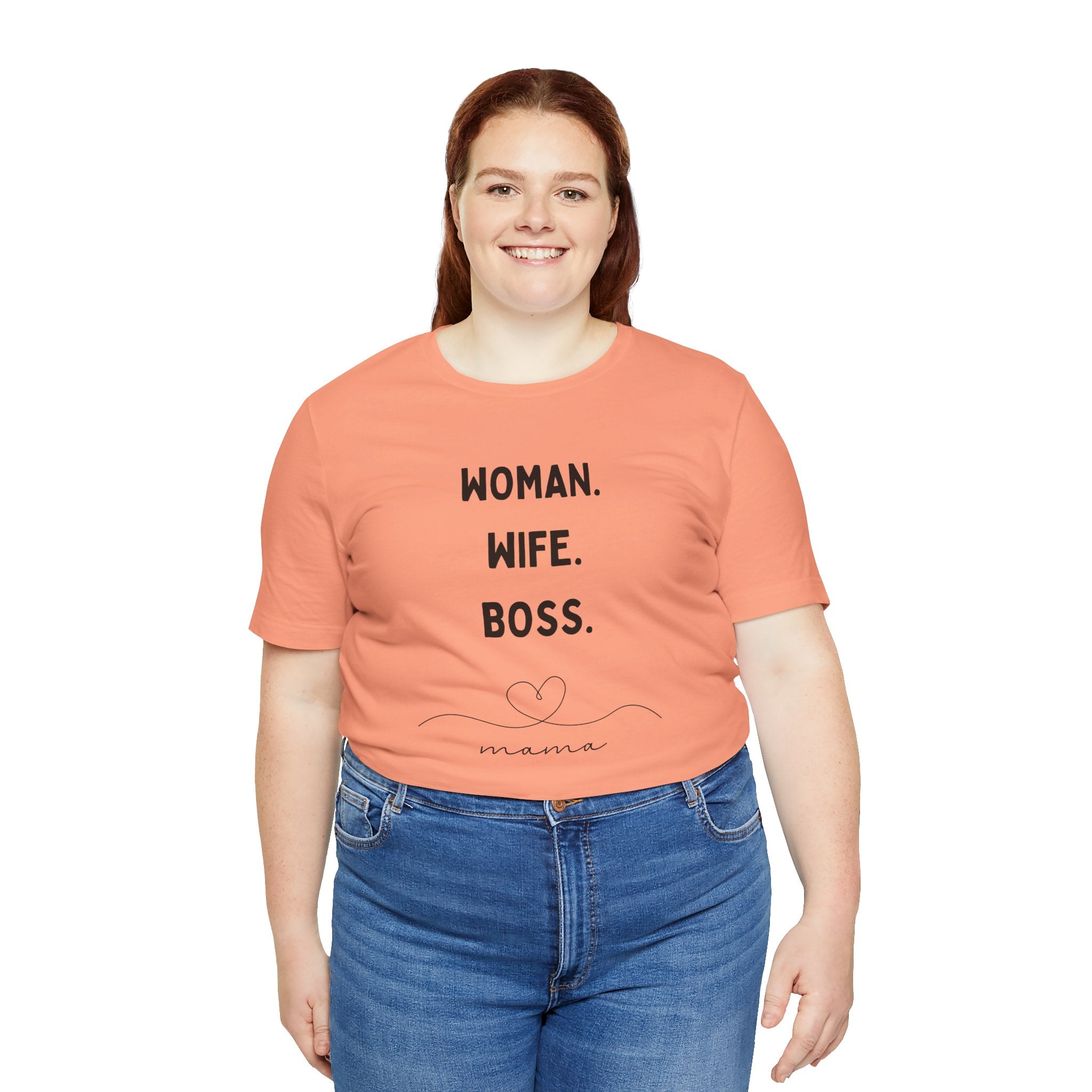 God-Fearing  Woman. Wife. Boss. Mama. Empowered Tee