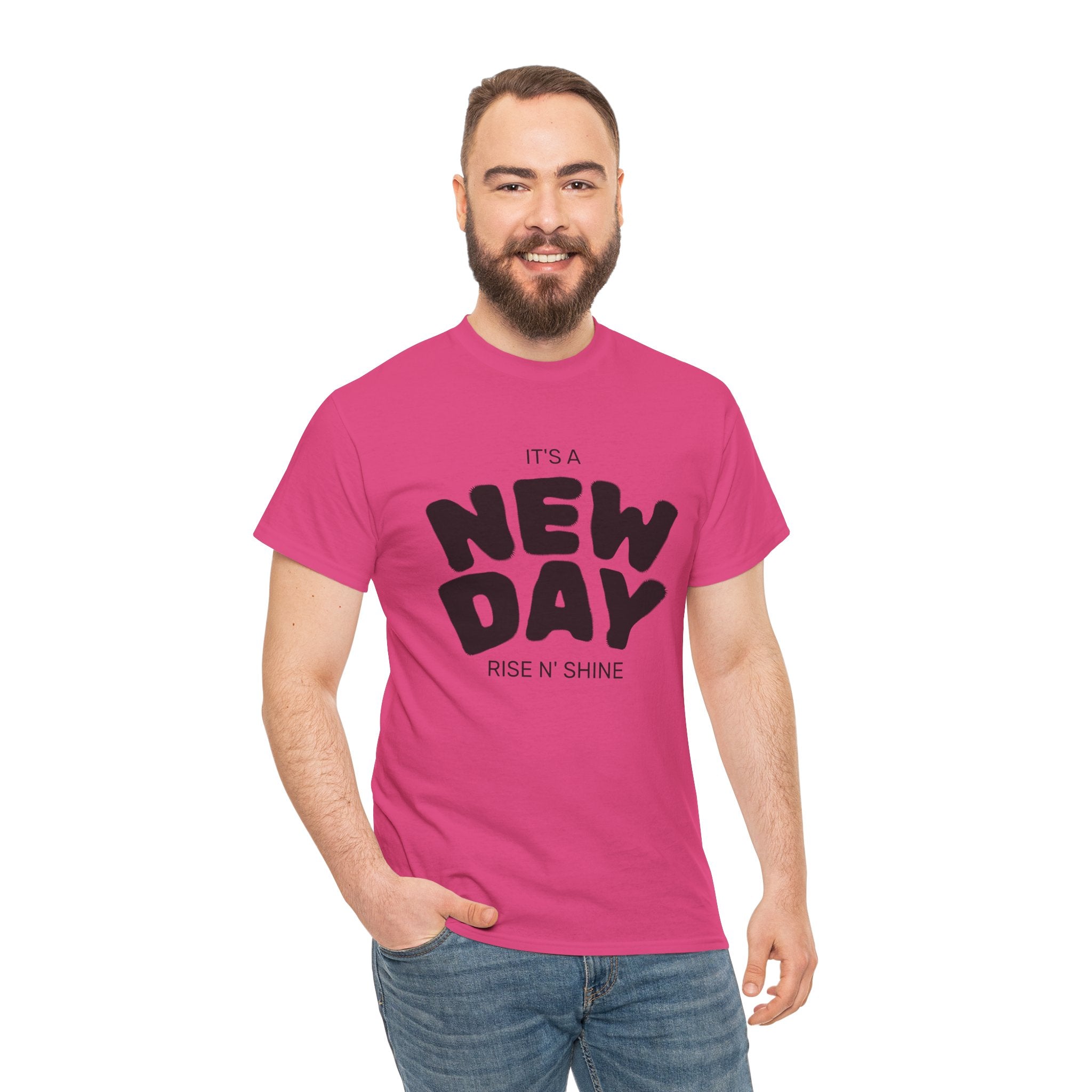It's a New Day - Renewed And Restored Unisex Heavy Cotton Tee