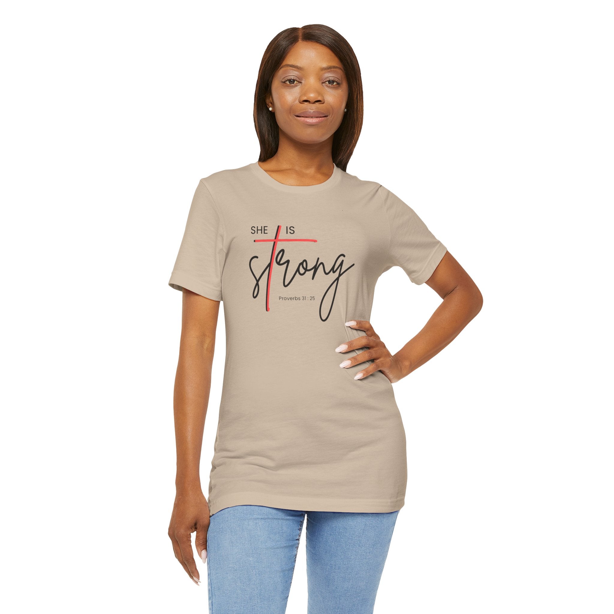 She Is Strong - Women’s Strength Tee