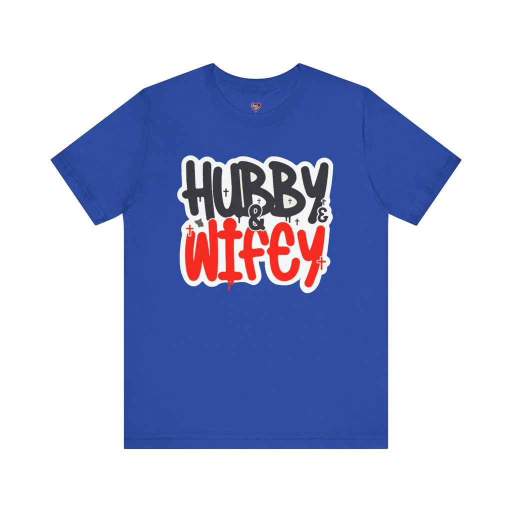 Hubby & Wifey Cute Couple’s Tee