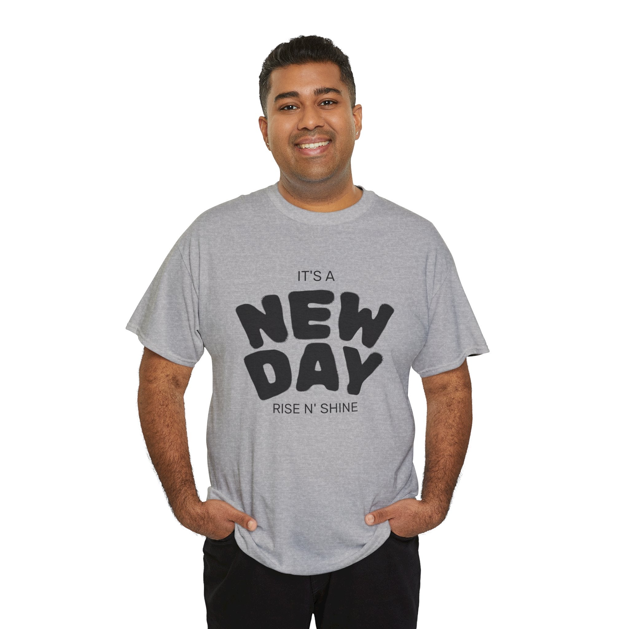 It's a New Day - Renewed And Restored Unisex Heavy Cotton Tee