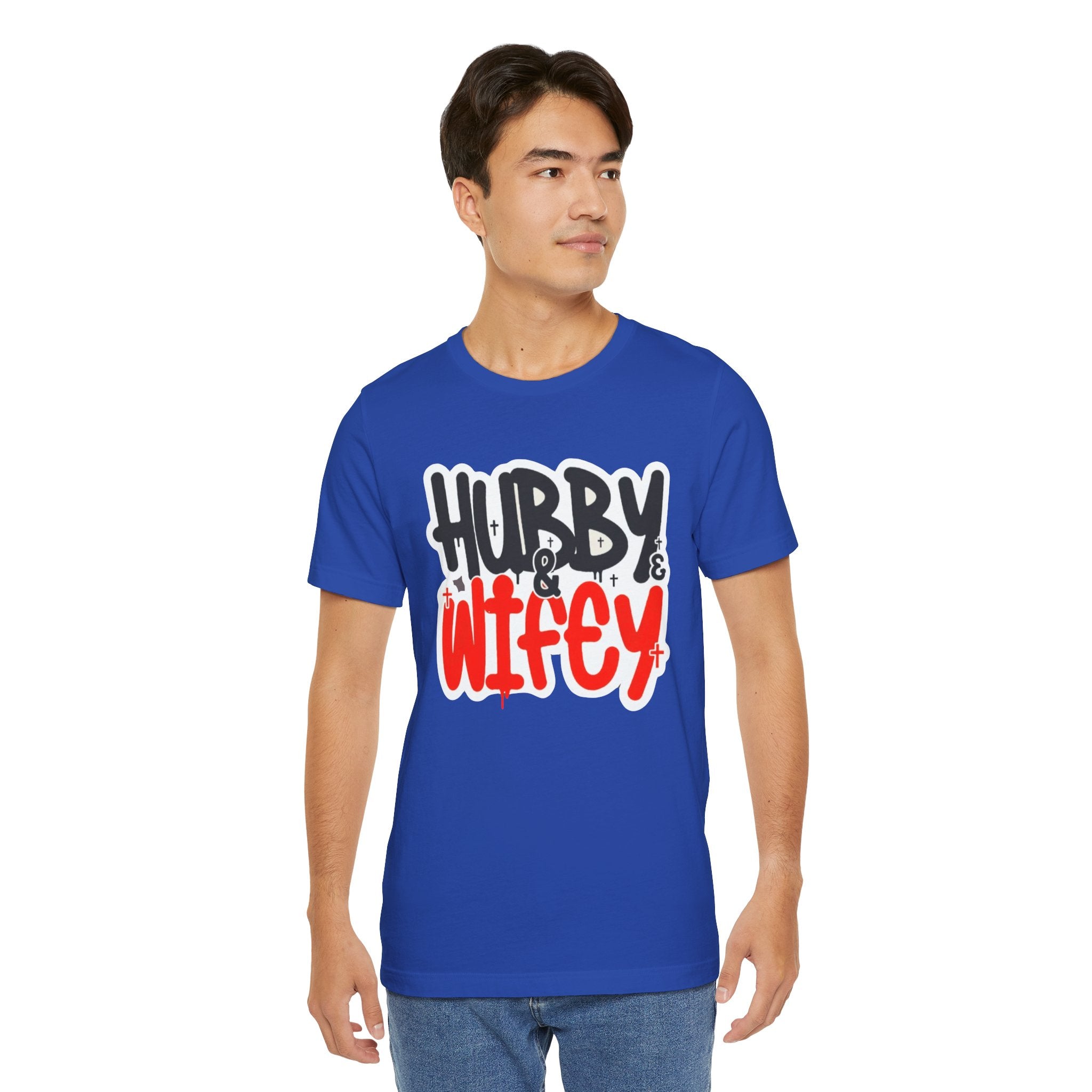 Hubby & Wifey Cute Couple’s Tee