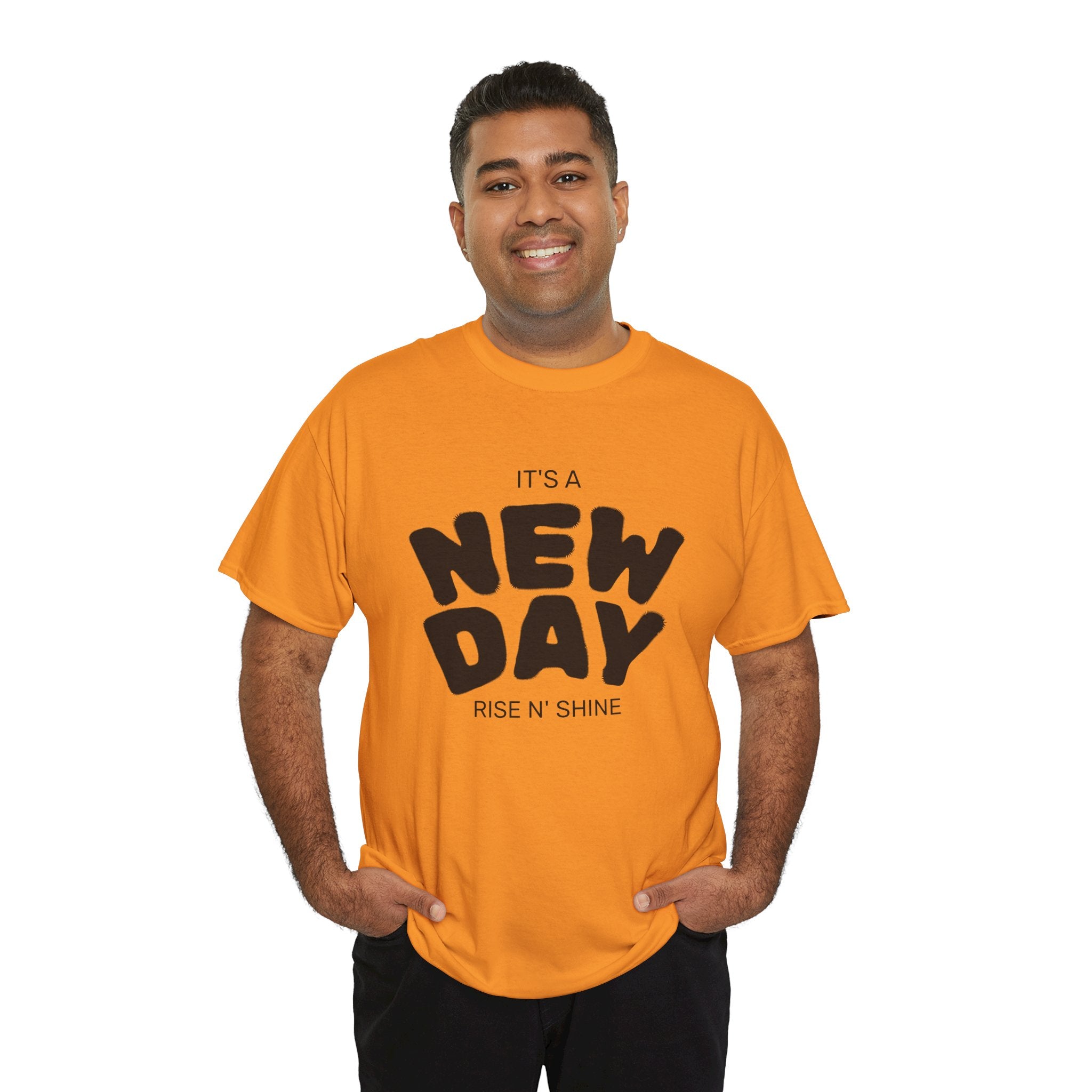 It's a New Day - Renewed And Restored Unisex Heavy Cotton Tee