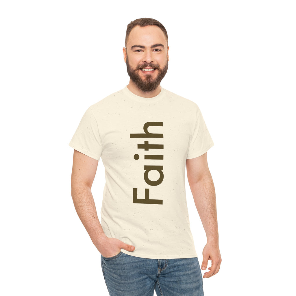 Faith Unisex Heavy Cotton Tee