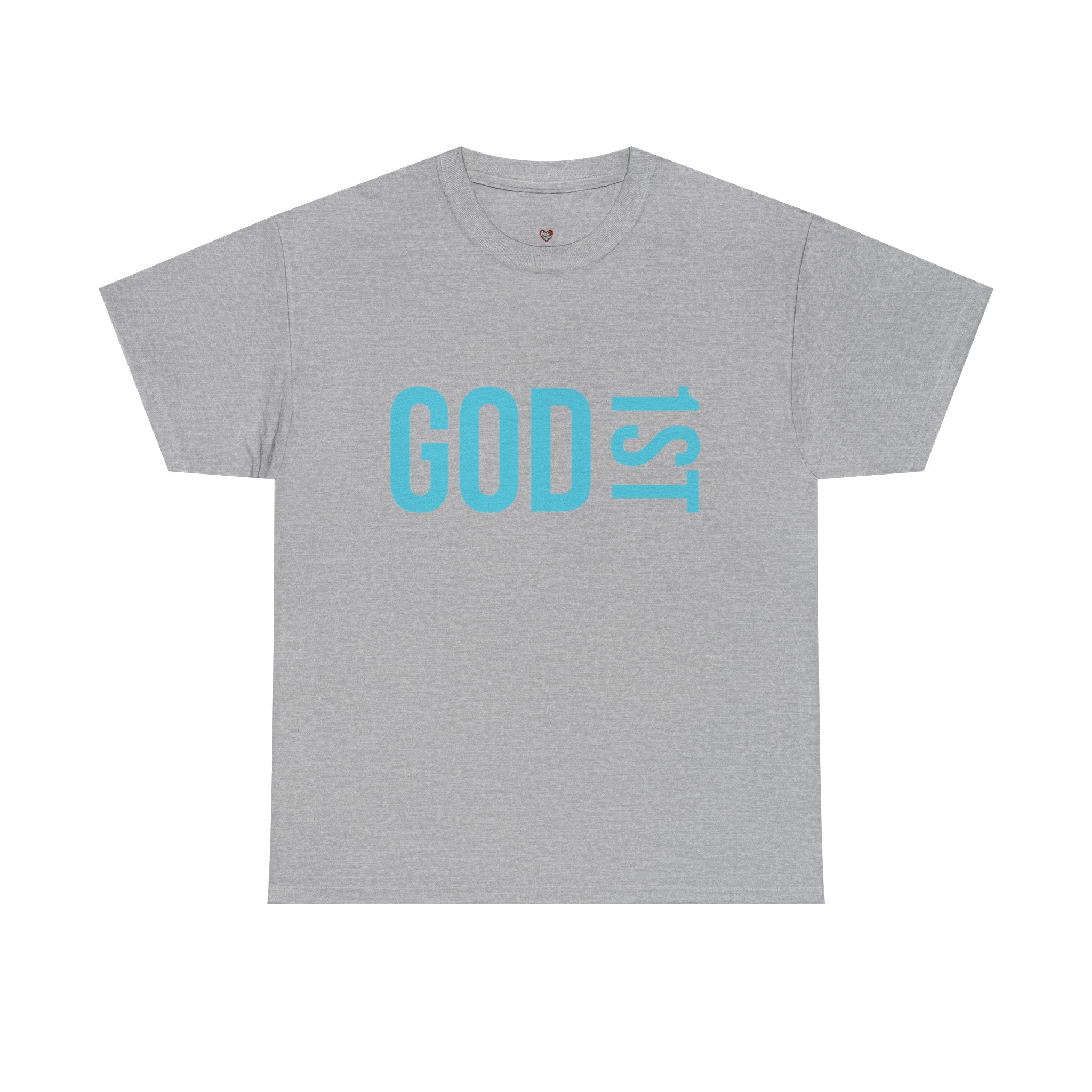 God 1st- Then Me Unisex Heavy Cotton Tee