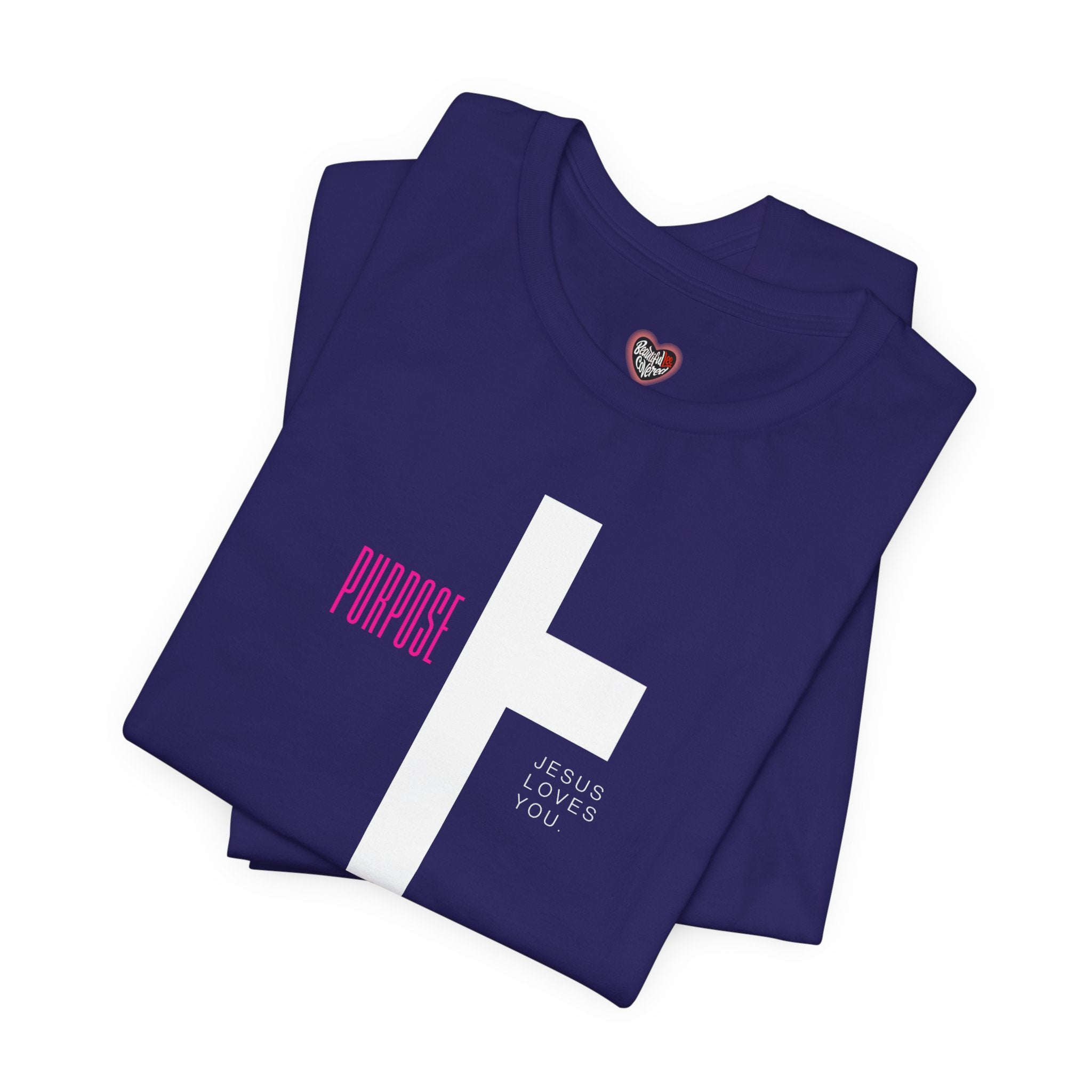 Walk With A Purpose Cross Graphic T-Shirt