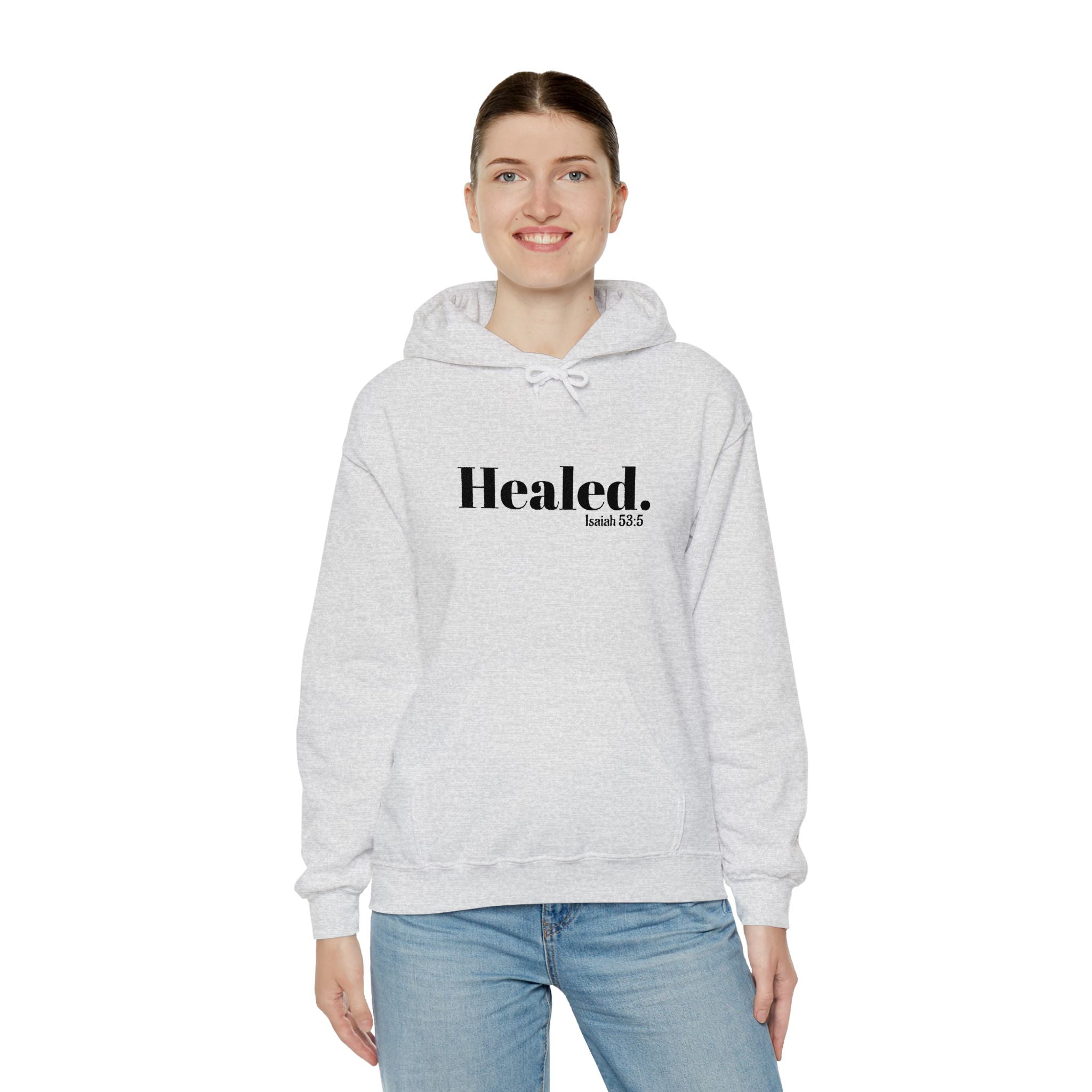 Healed. And Renewed Unisex Hoodie