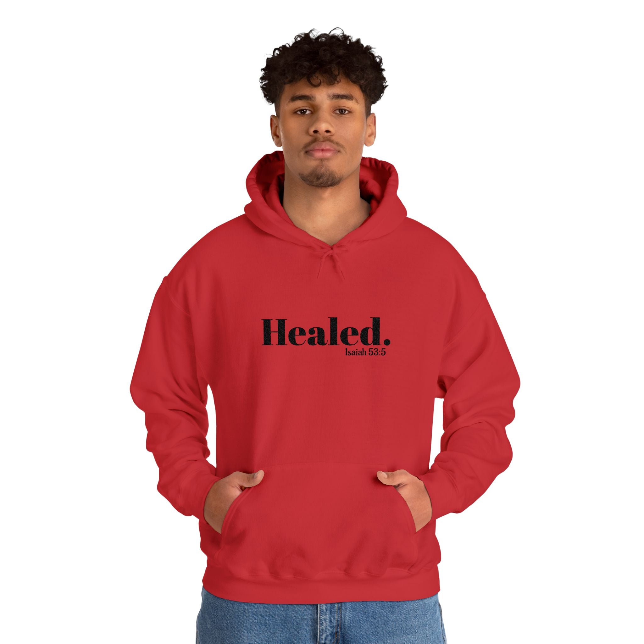 Healed. And Renewed Unisex Hoodie