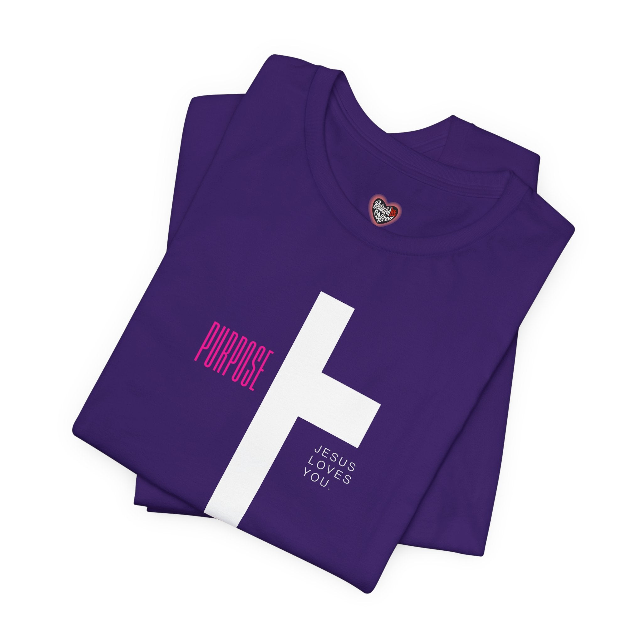 Walk With A Purpose Cross Graphic T-Shirt