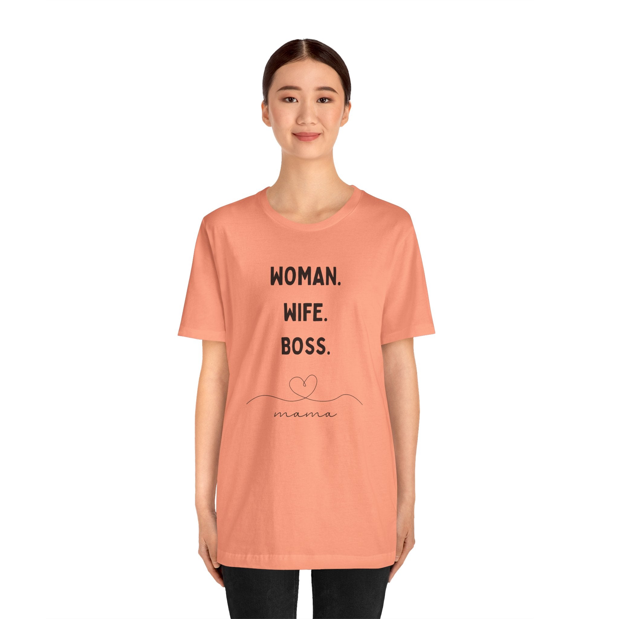 God-Fearing  Woman. Wife. Boss. Mama. Empowered Tee