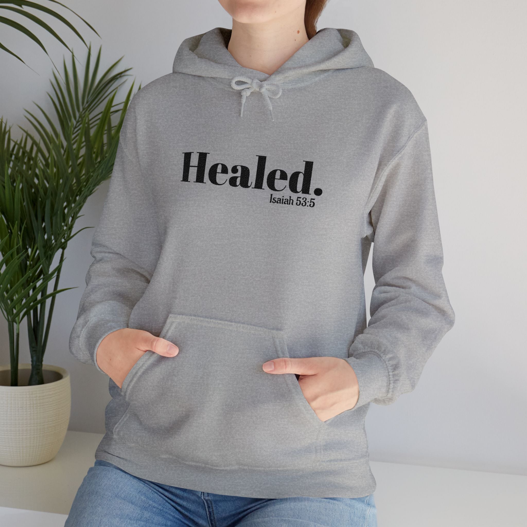 Healed. And Renewed Unisex Hoodie