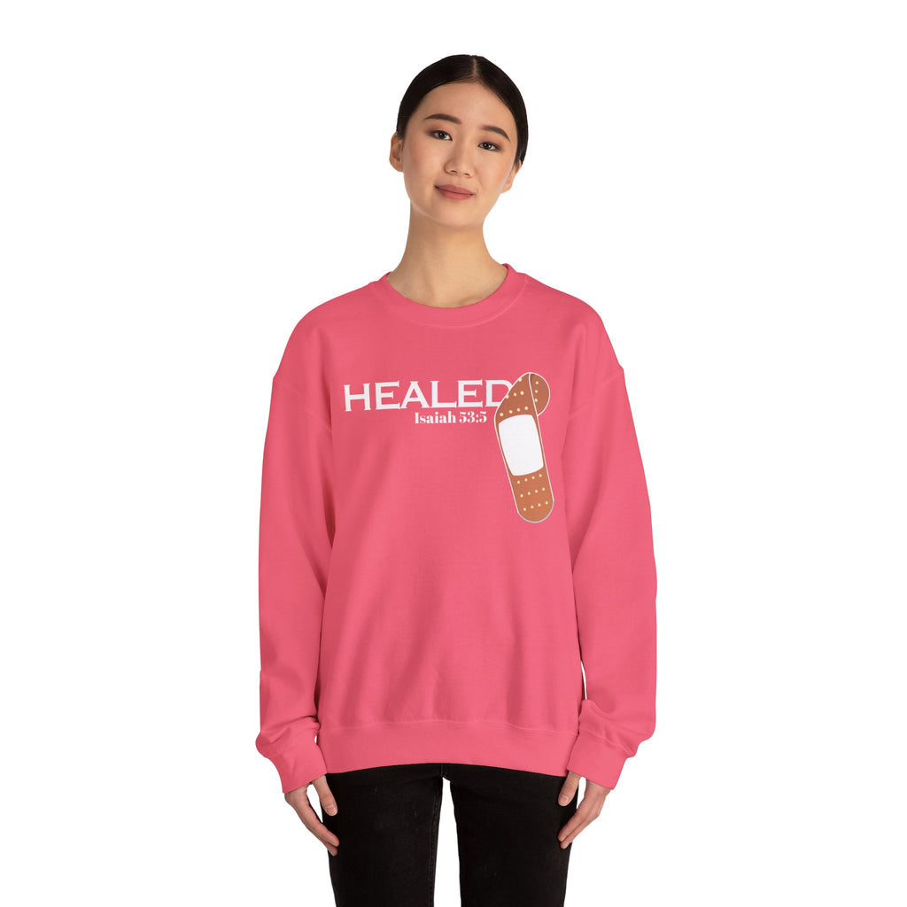 Healing Is Done- Isaiah 53:5 Unisex Sweatshirt