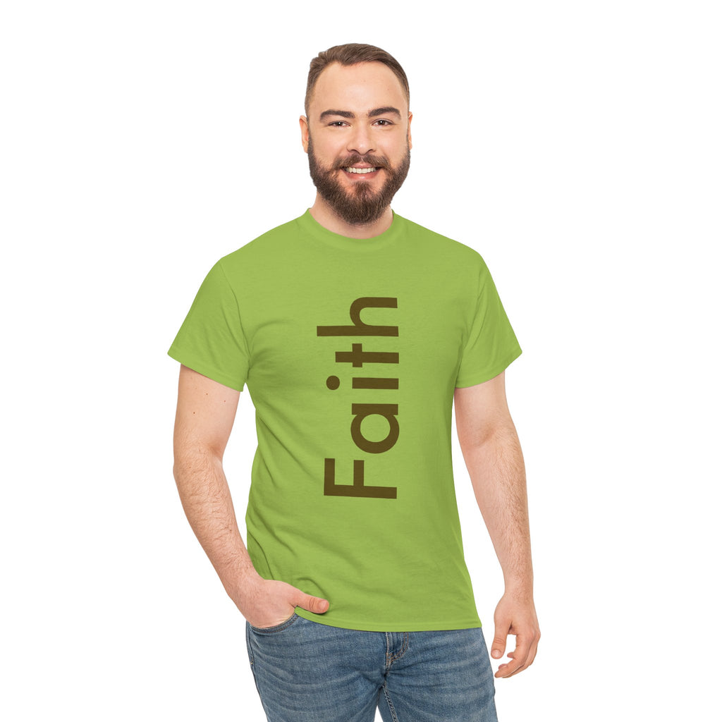 Faith Unisex Heavy Cotton Tee