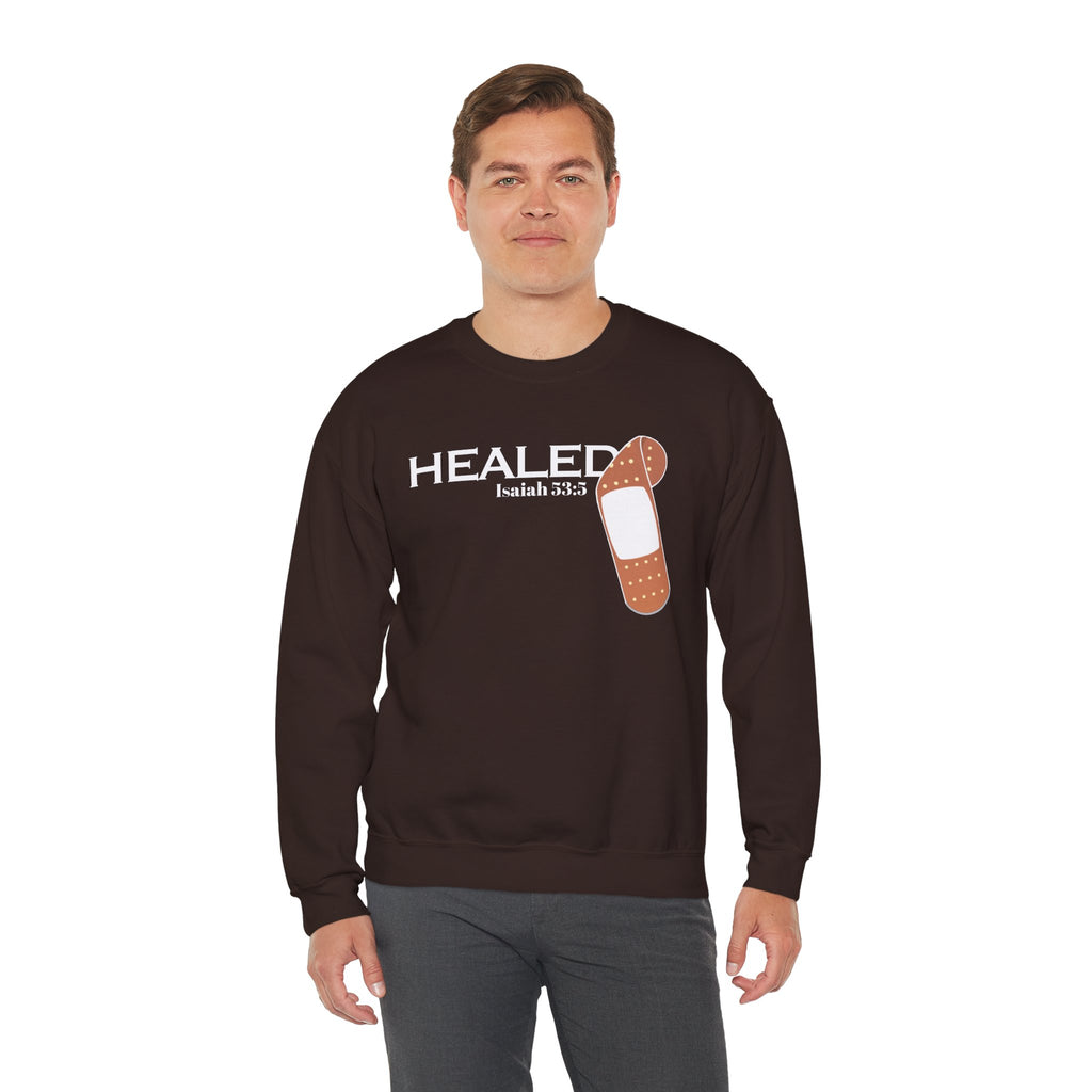 Healing Is Done- Isaiah 53:5 Unisex Sweatshirt
