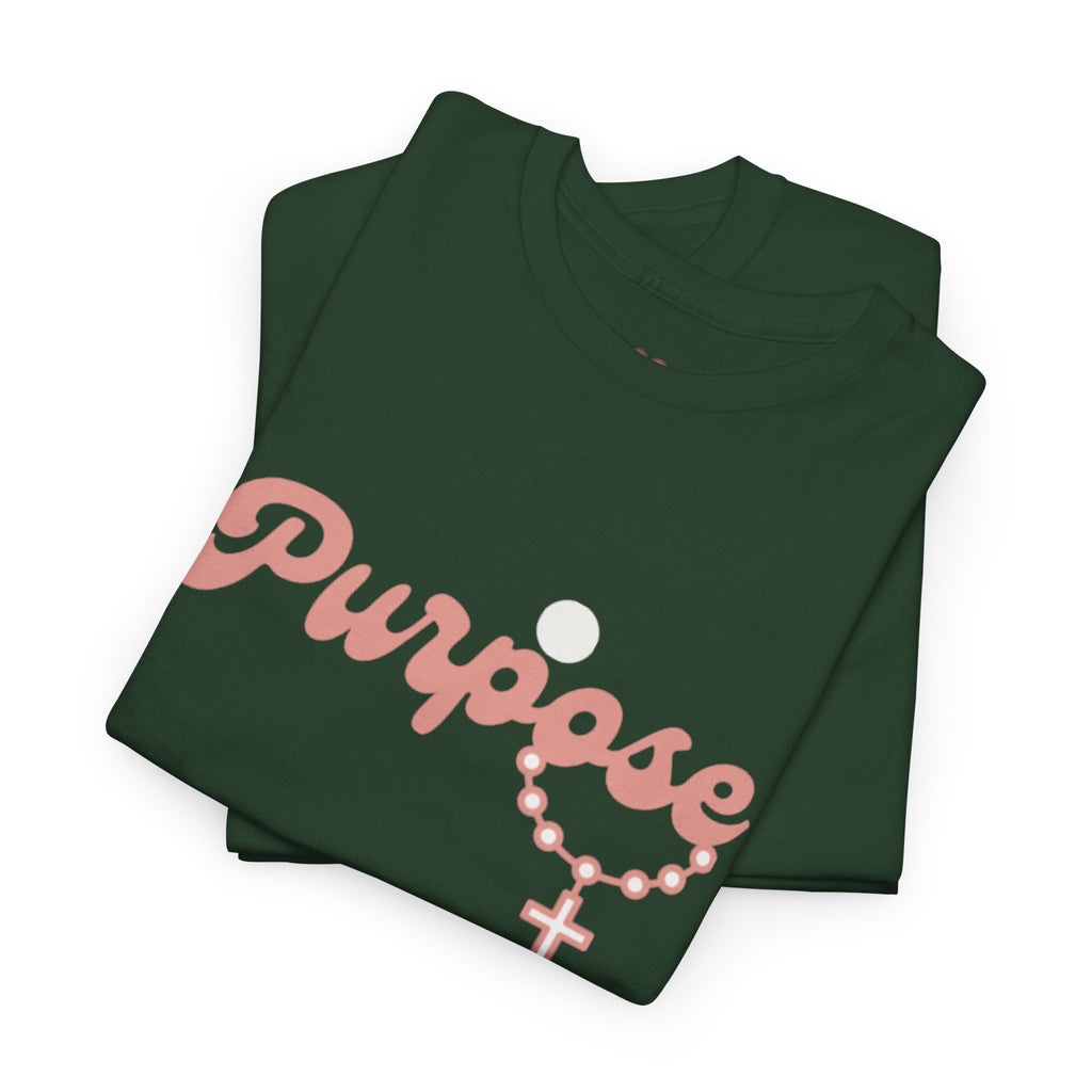 Walk In Purpose Unisex Heavy Cotton Tee