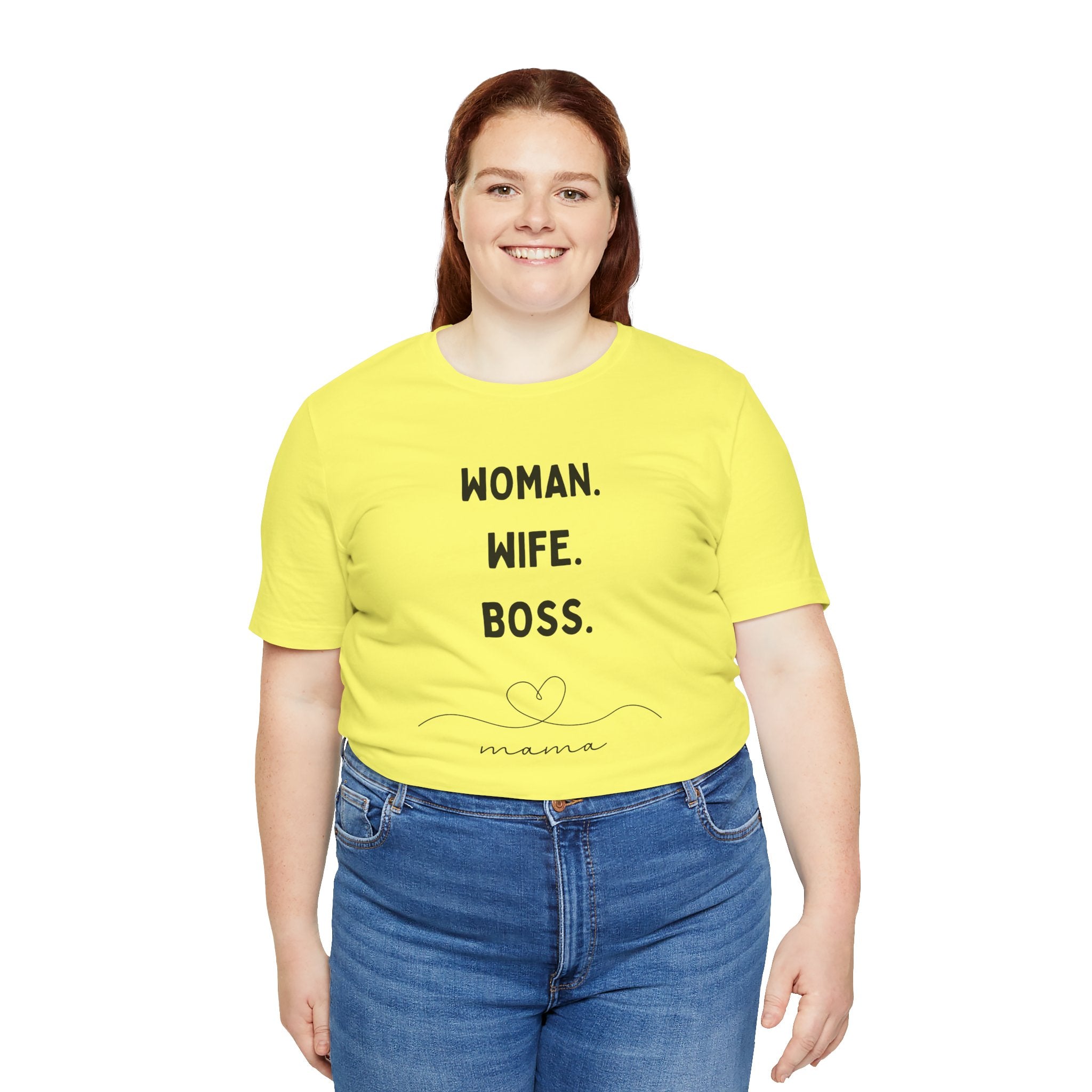 God-Fearing  Woman. Wife. Boss. Mama. Empowered Tee