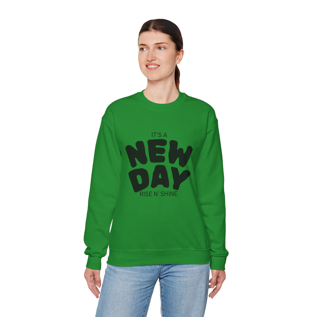 It’s A New Day- Renewed And Restored Crewneck Sweatshirt