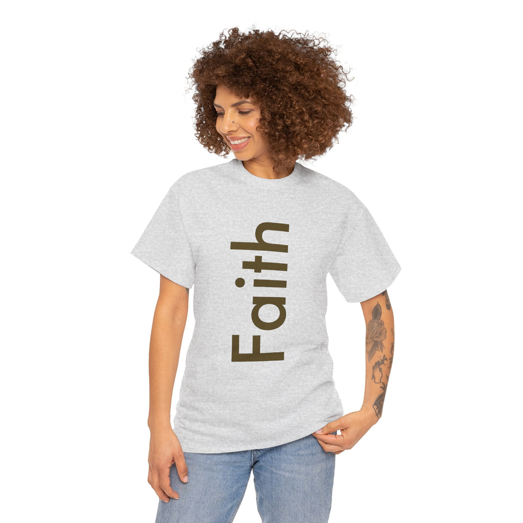 Faith Unisex Heavy Cotton Tee