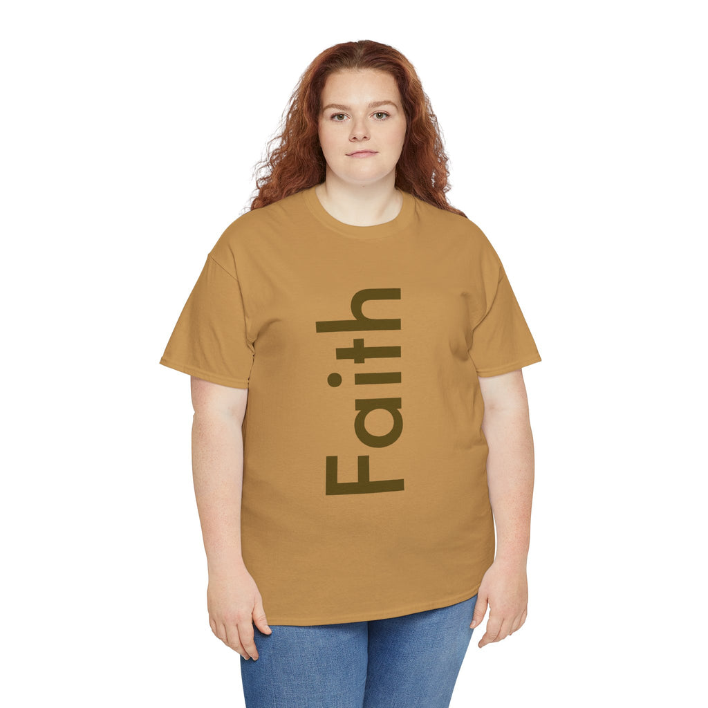 Faith Unisex Heavy Cotton Tee