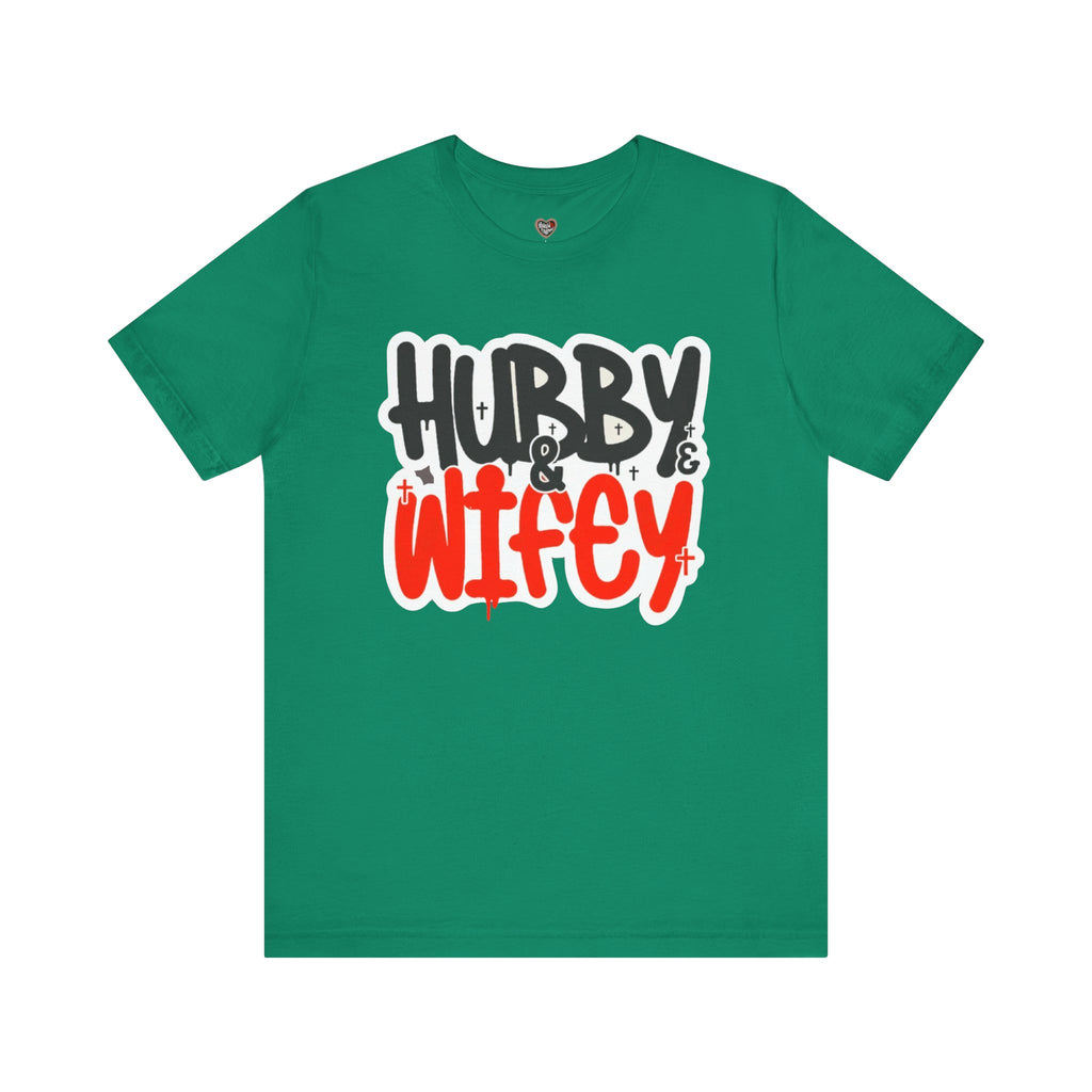 Hubby & Wifey Cute Couple’s Tee