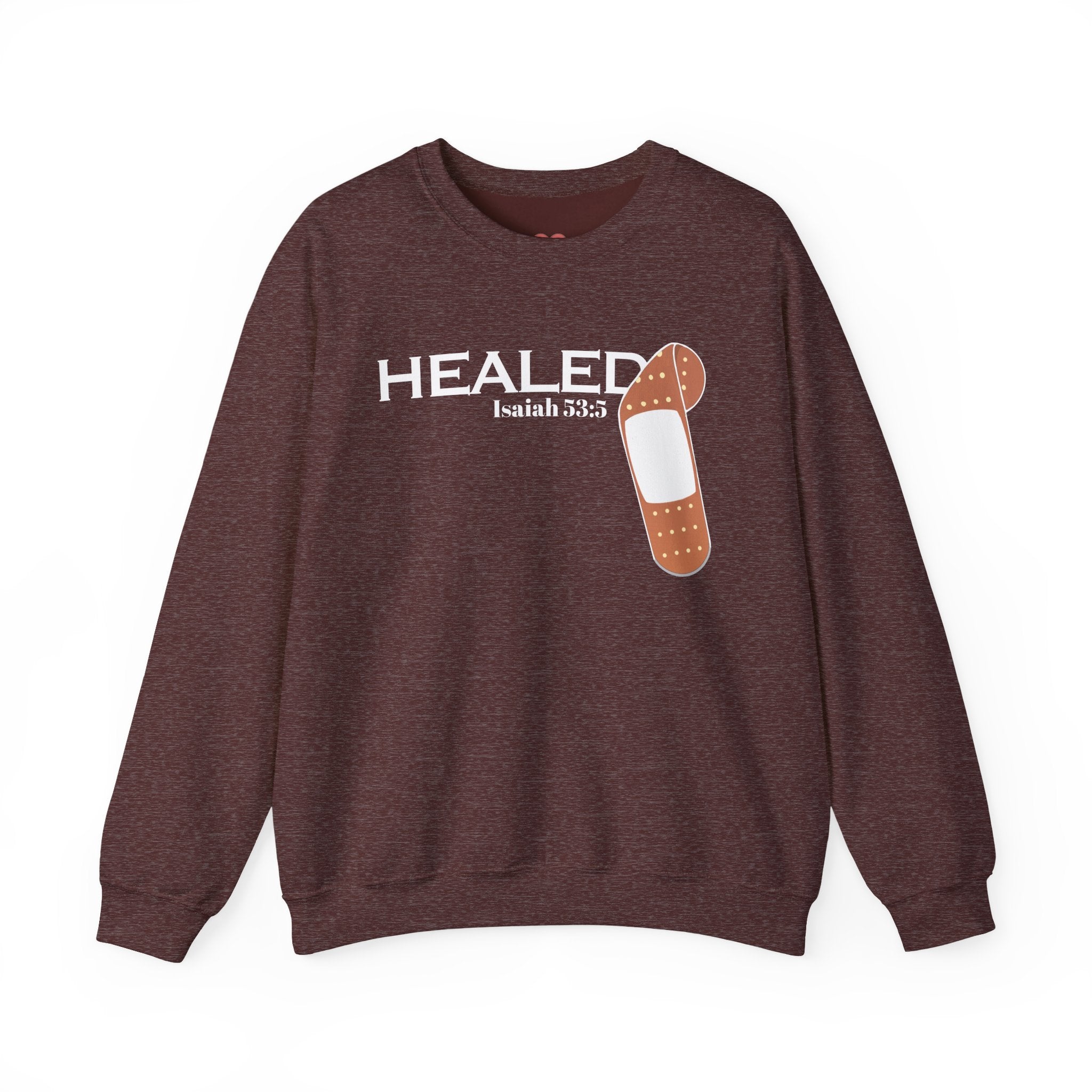 Healing Is Done- Isaiah 53:5 Unisex Sweatshirt