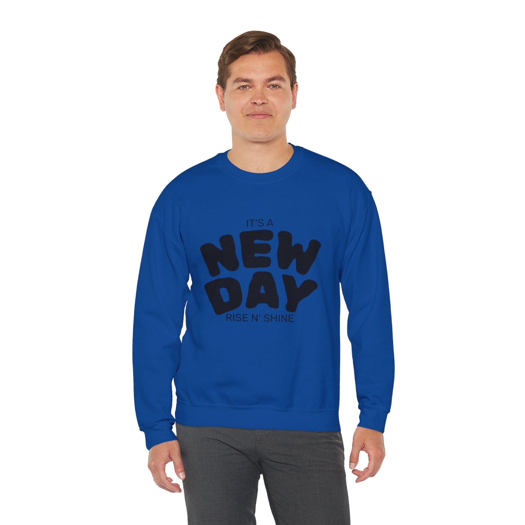 It’s A New Day- Renewed And Restored Crewneck Sweatshirt