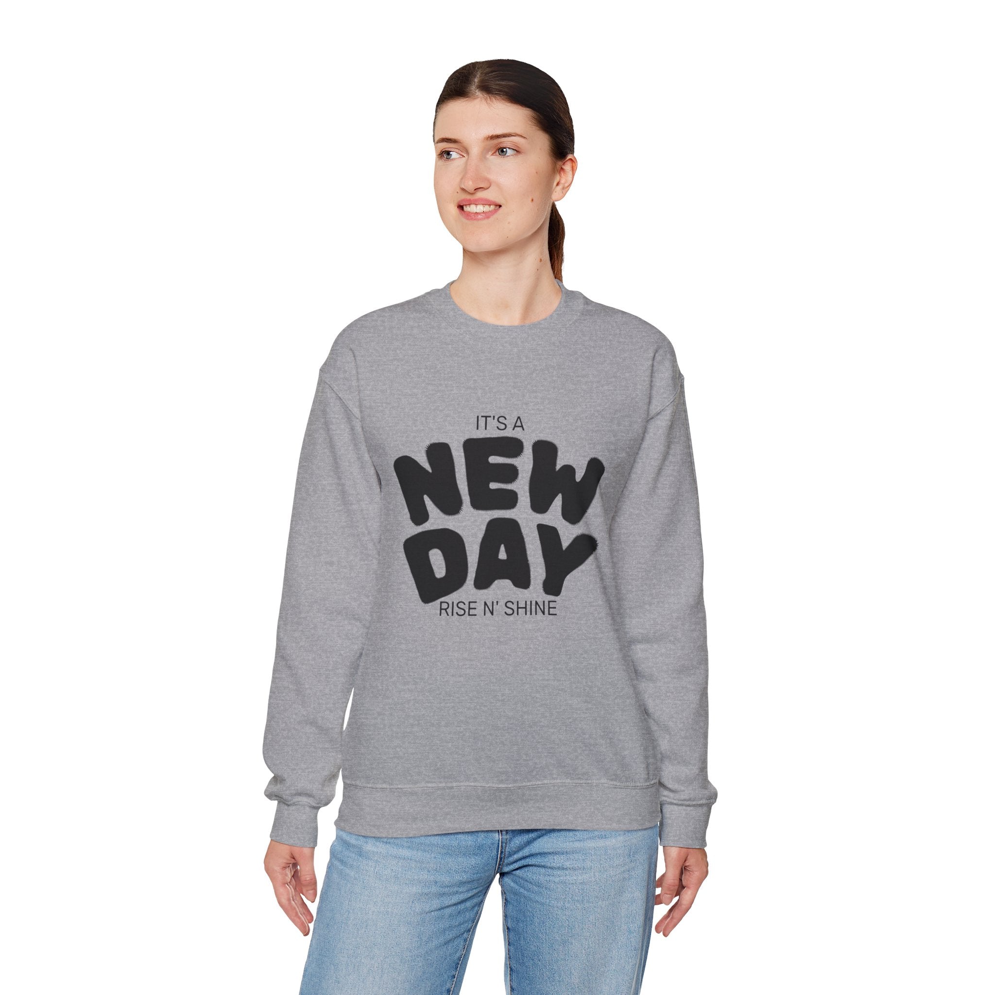 It’s A New Day- Renewed And Restored Crewneck Sweatshirt