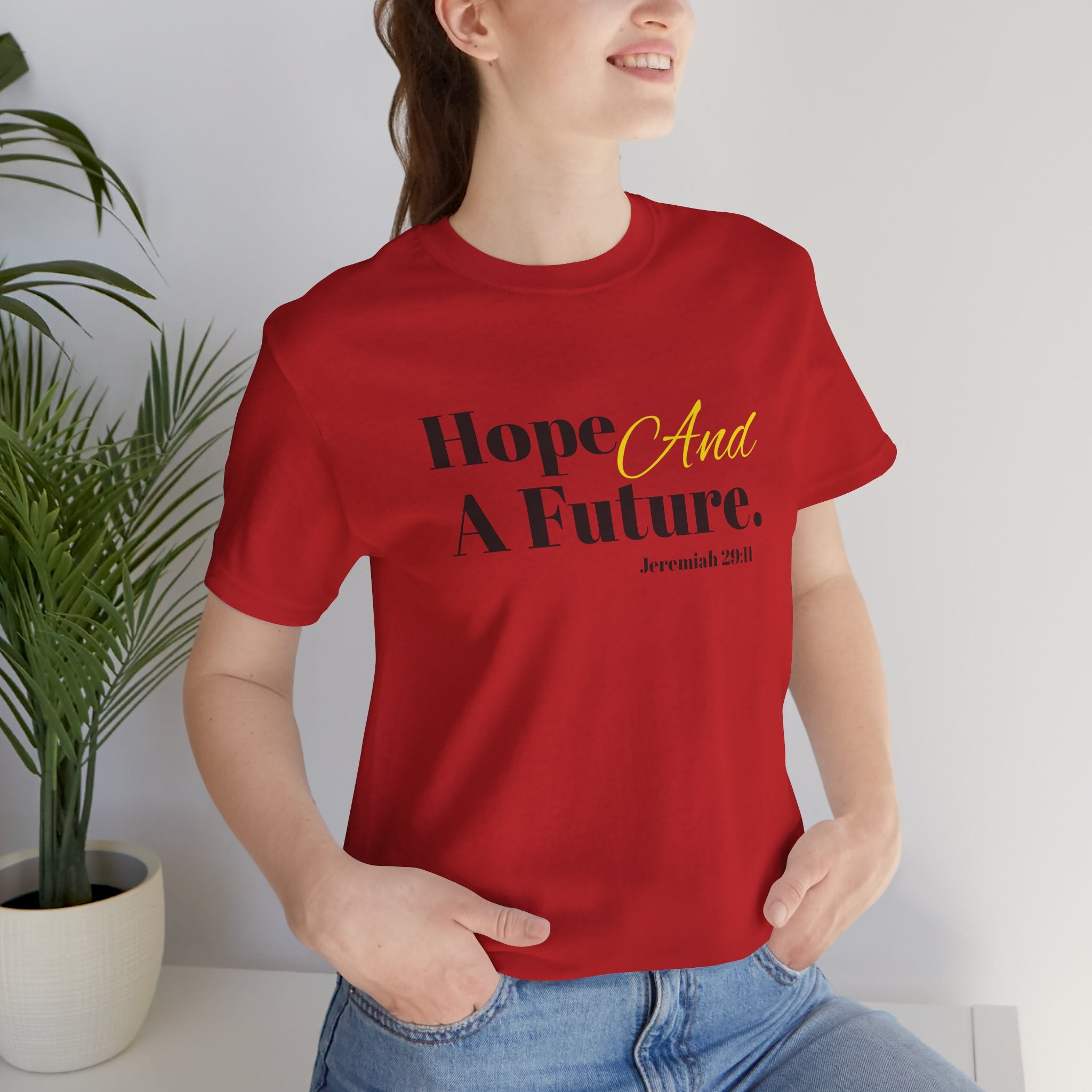 God's Promise - Hope And A Future Unisex Tee