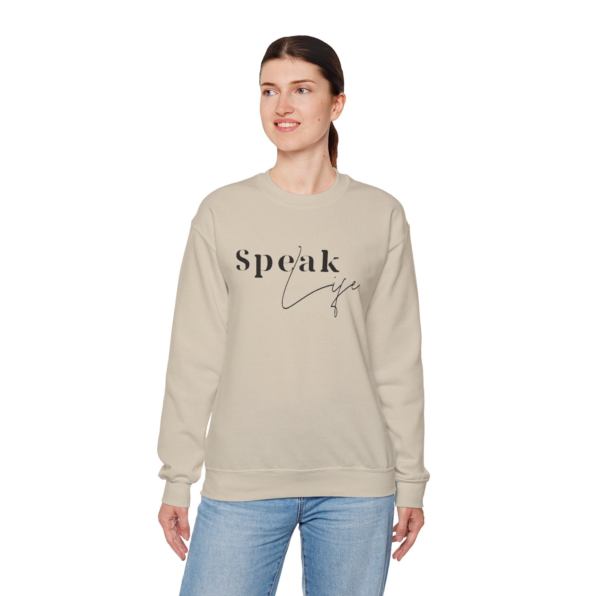 Speak Life Over Yourself Unisex Sweatshirt