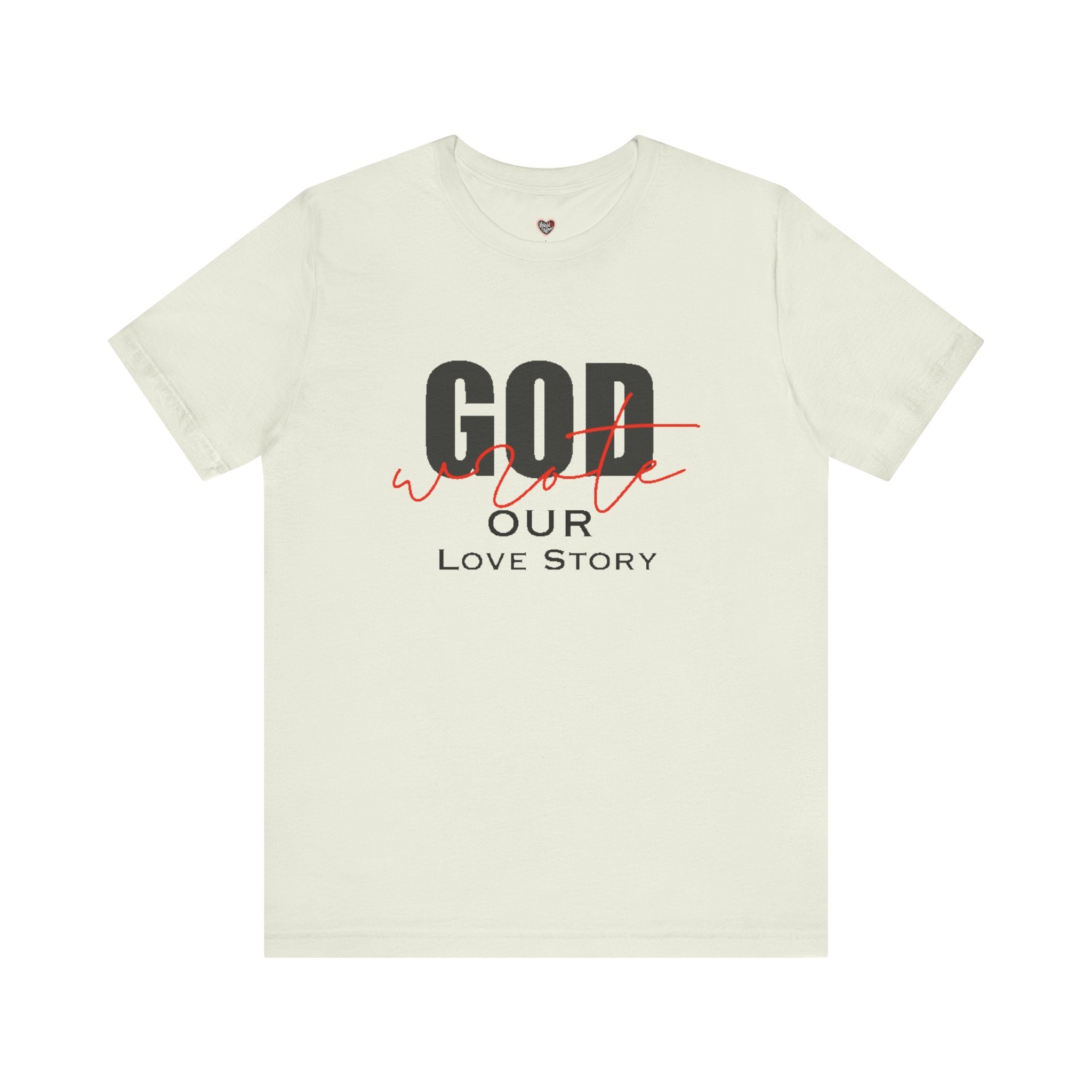 God Wrote Our Love Story Couple's T-Shirt