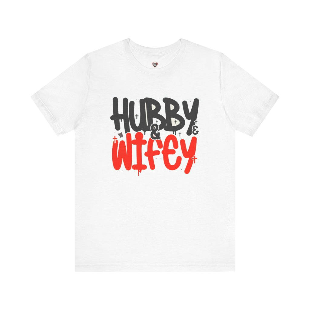 Hubby & Wifey Cute Couple’s Tee