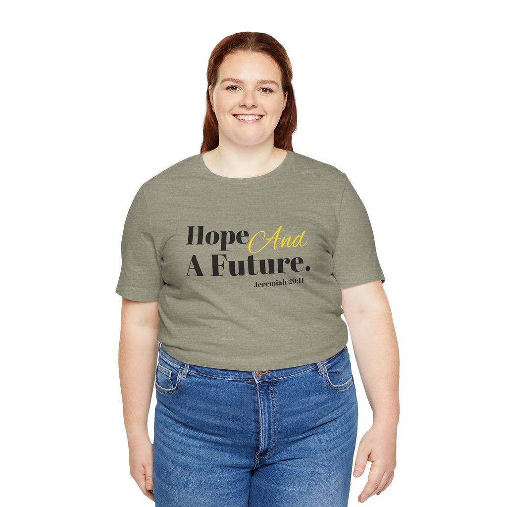 God's Promise - Hope And A Future Unisex Tee