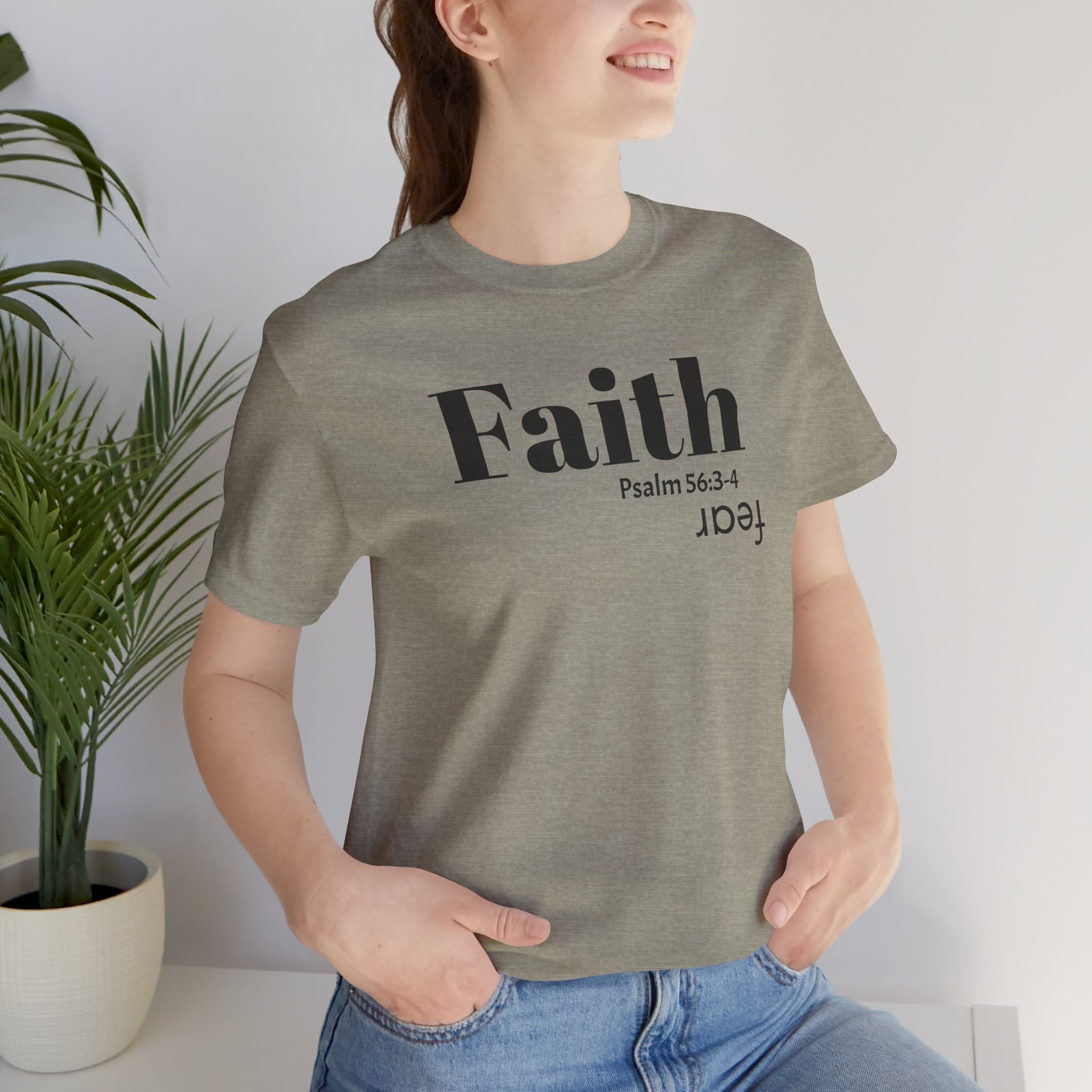 Faith Is Bigger Than Fear Unisex Tee