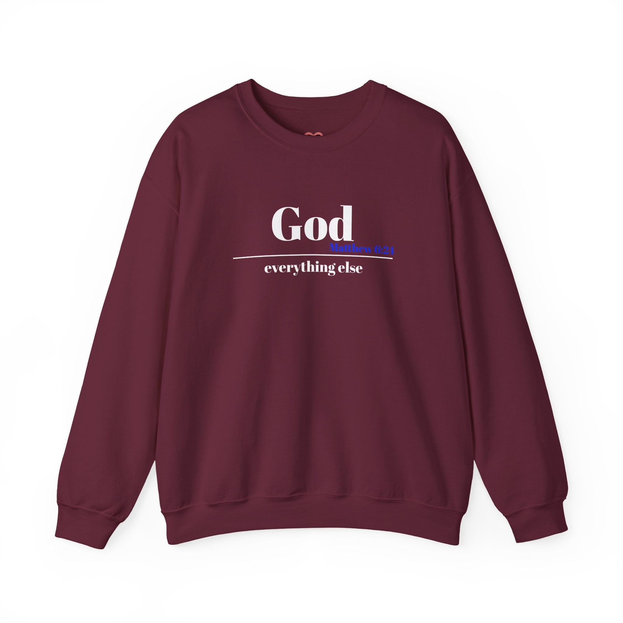 God Then Everything Else Crewneck Sweatshirt