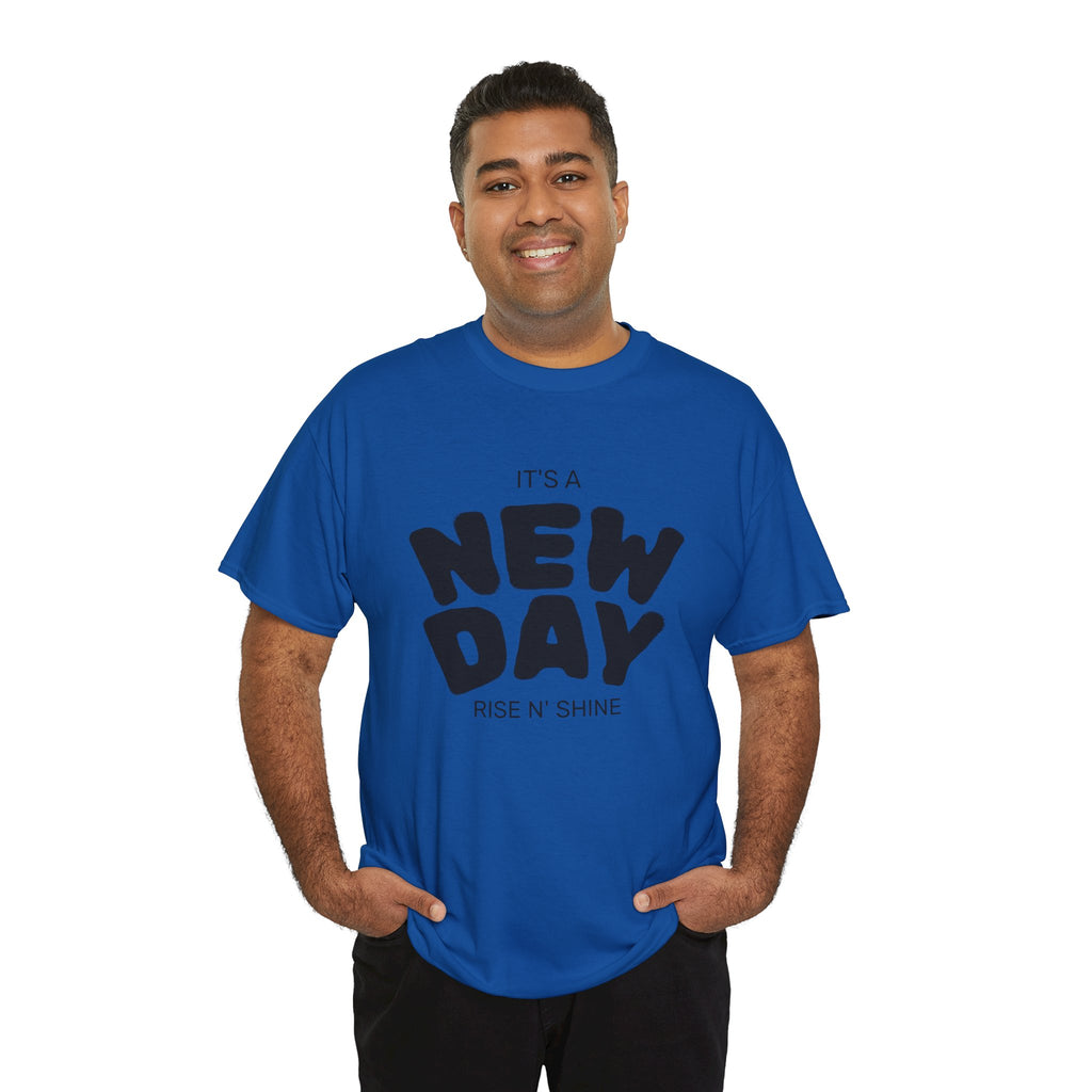 It's a New Day - Renewed And Restored Unisex Heavy Cotton Tee