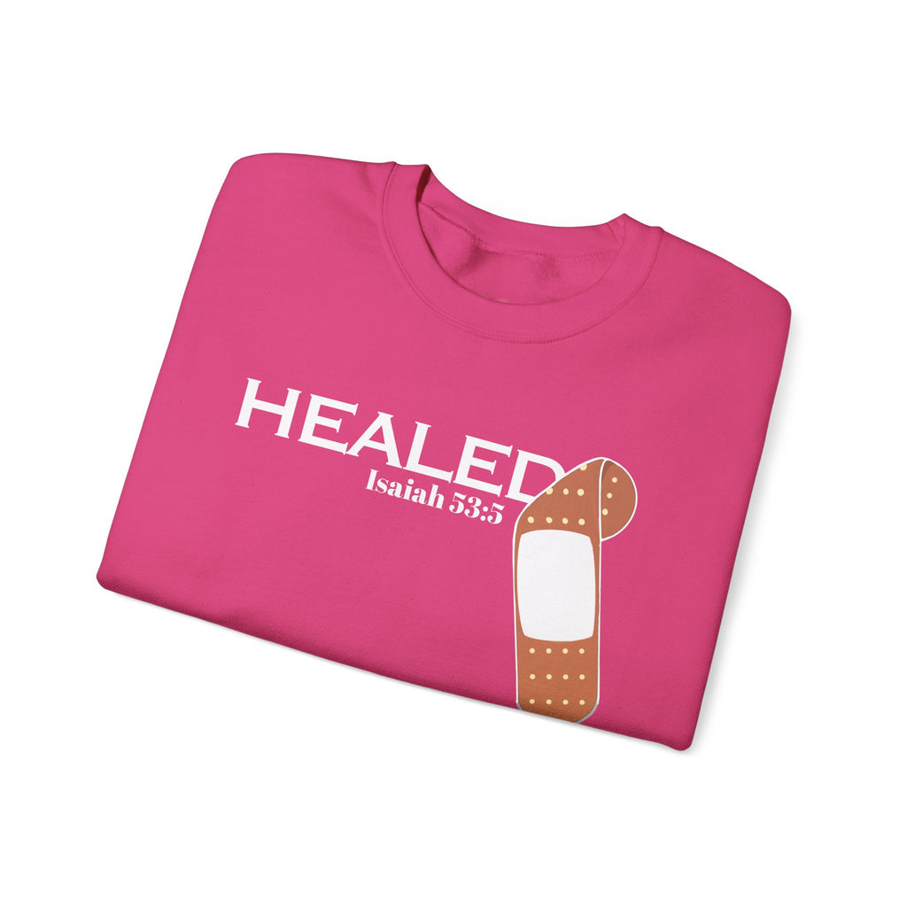 Healing Is Done- Isaiah 53:5 Unisex Sweatshirt