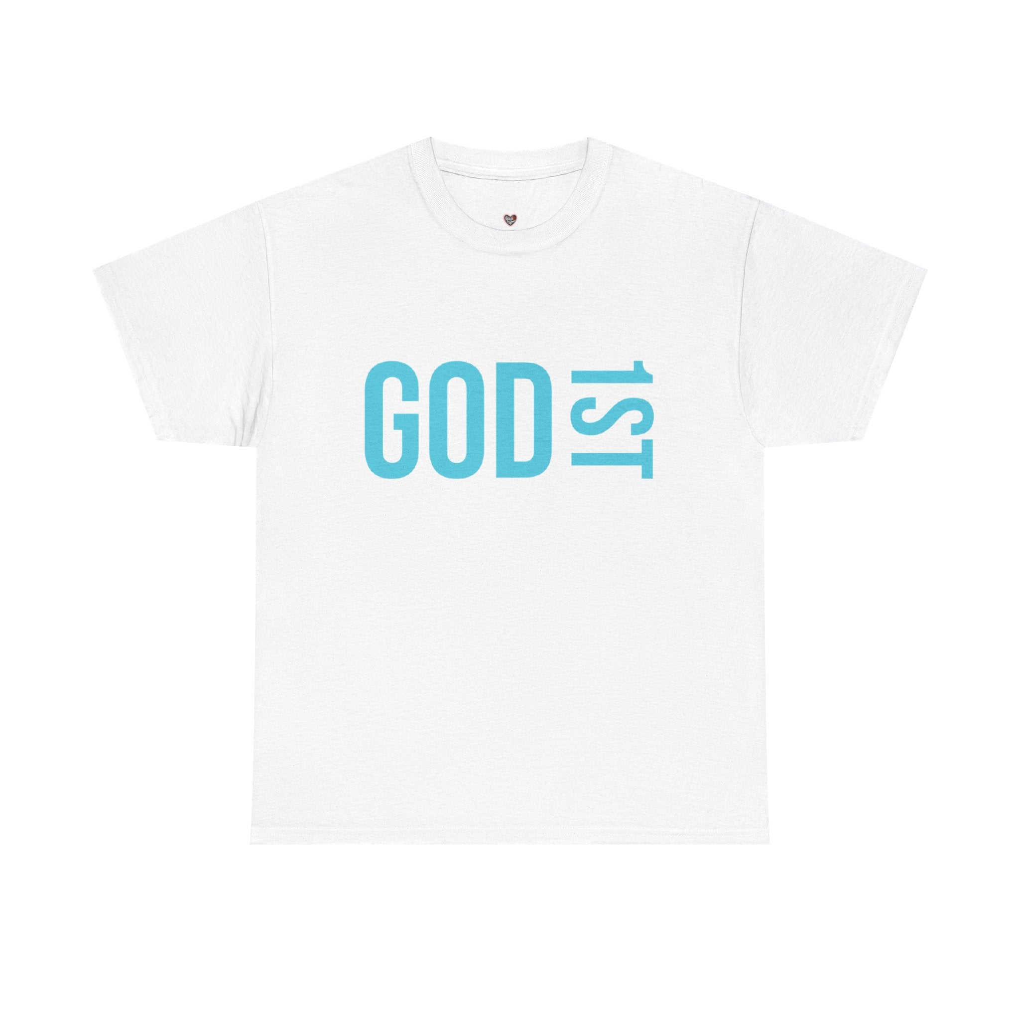 God 1st- Then Me Unisex Heavy Cotton Tee