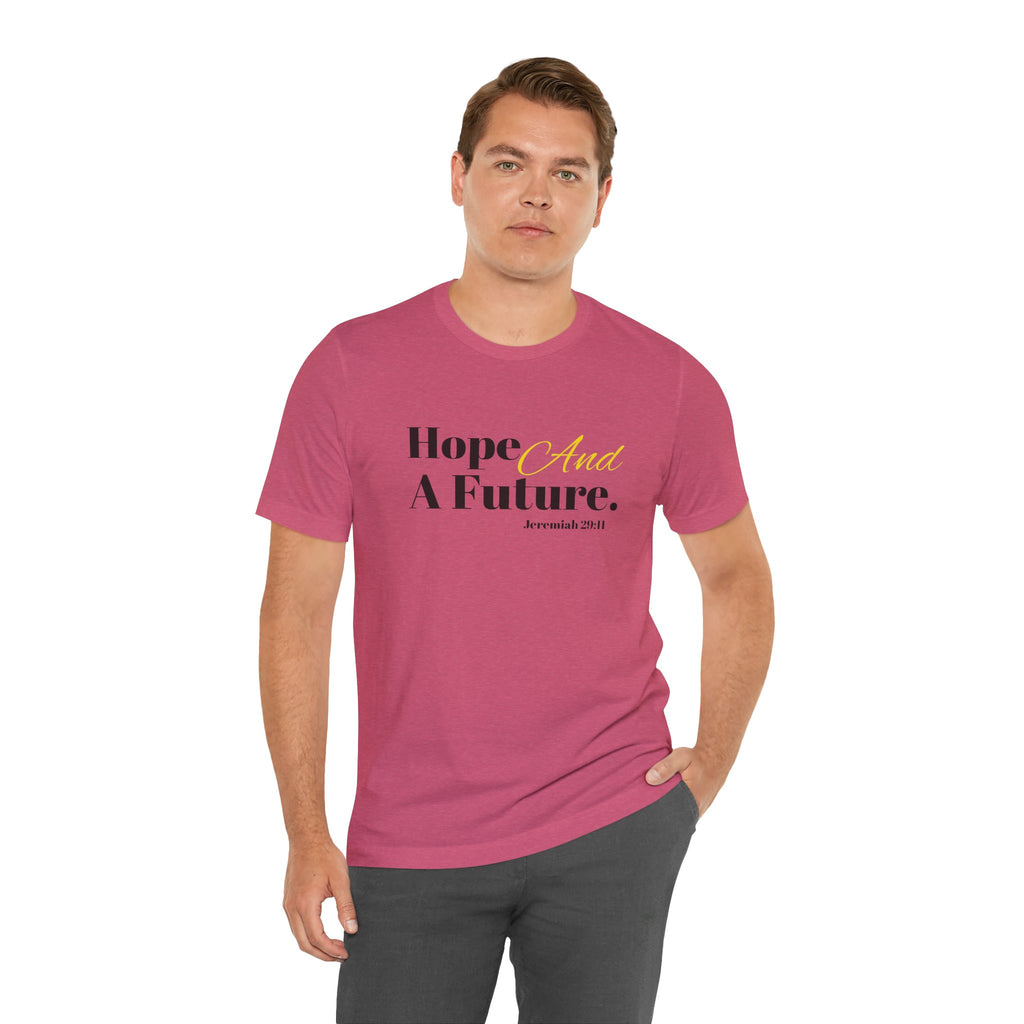 God's Promise - Hope And A Future Unisex Tee