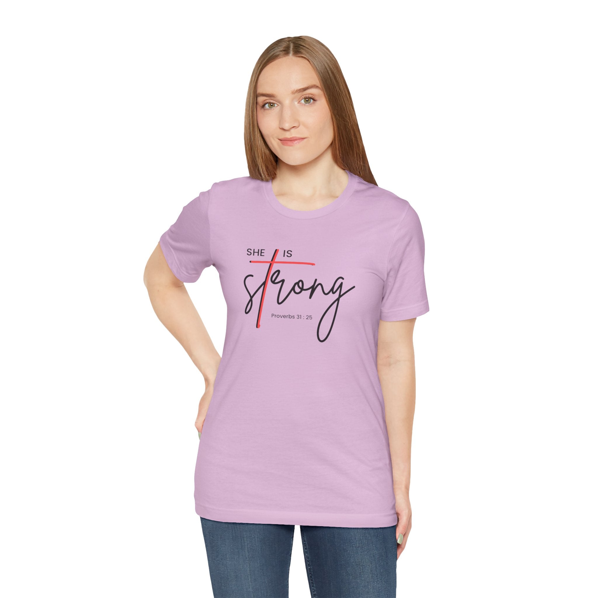 She Is Strong - Women’s Strength Tee