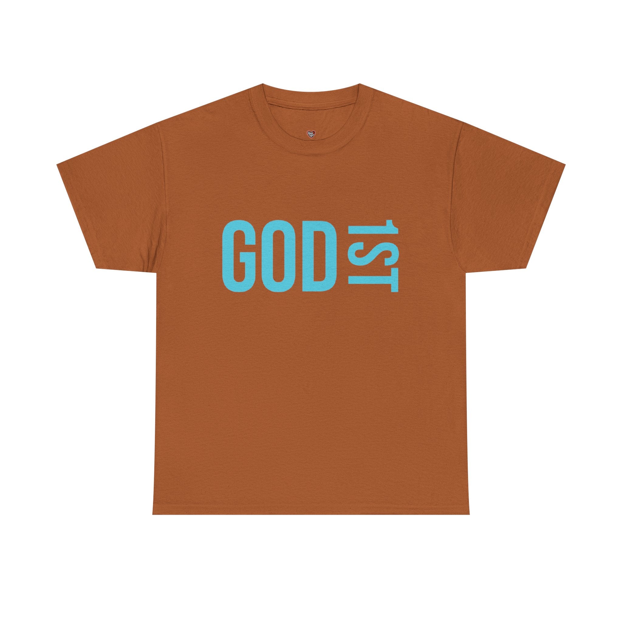 God 1st- Then Me Unisex Heavy Cotton Tee