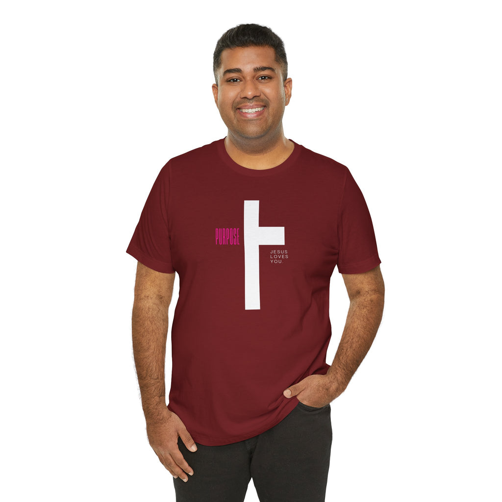 Walk With A Purpose Cross Graphic T-Shirt